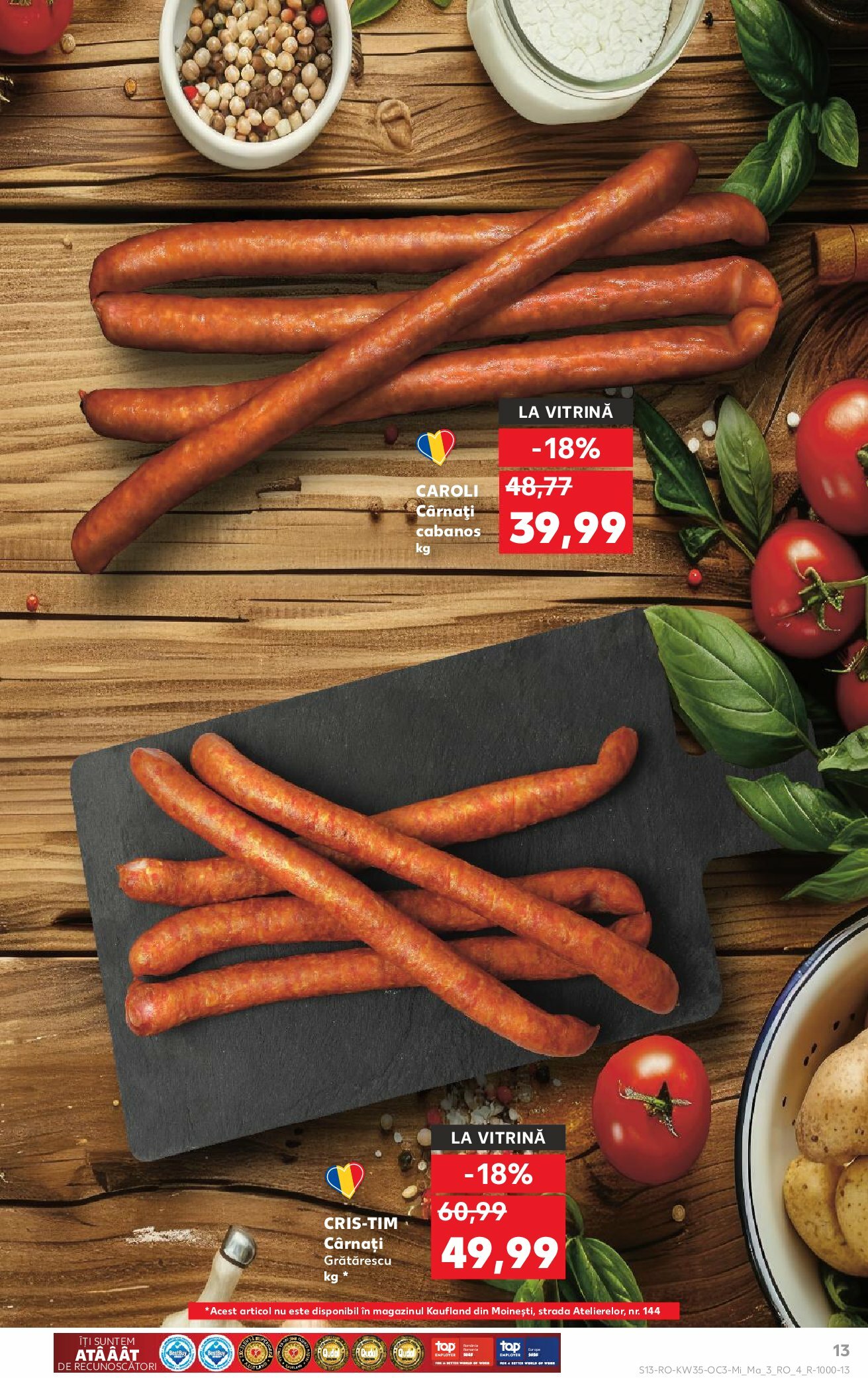 kaufland - Catalog Kaufland - Răsfoiește catalogul tematic online – oferte valabile din 27.08. - page: 13