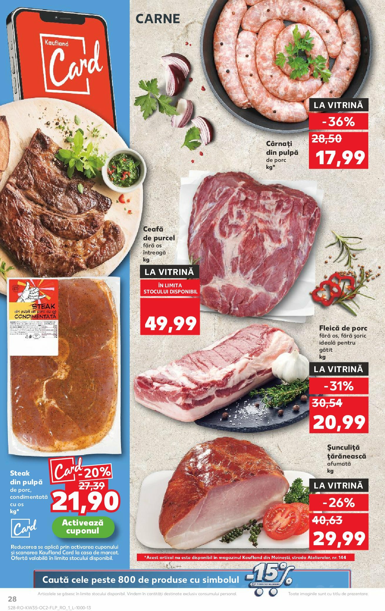 kaufland - Catalog Kaufland online – oferte valabile din 27.08. - page: 28 kaufland - Catalog Kaufland online – oferte valabile din 27.08. - page: 28