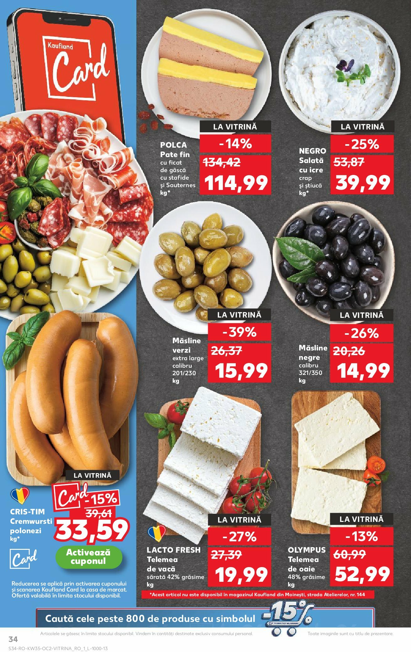 kaufland - Catalog Kaufland online – oferte valabile din 27.08. - page: 34 kaufland - Catalog Kaufland online – oferte valabile din 27.08. - page: 34