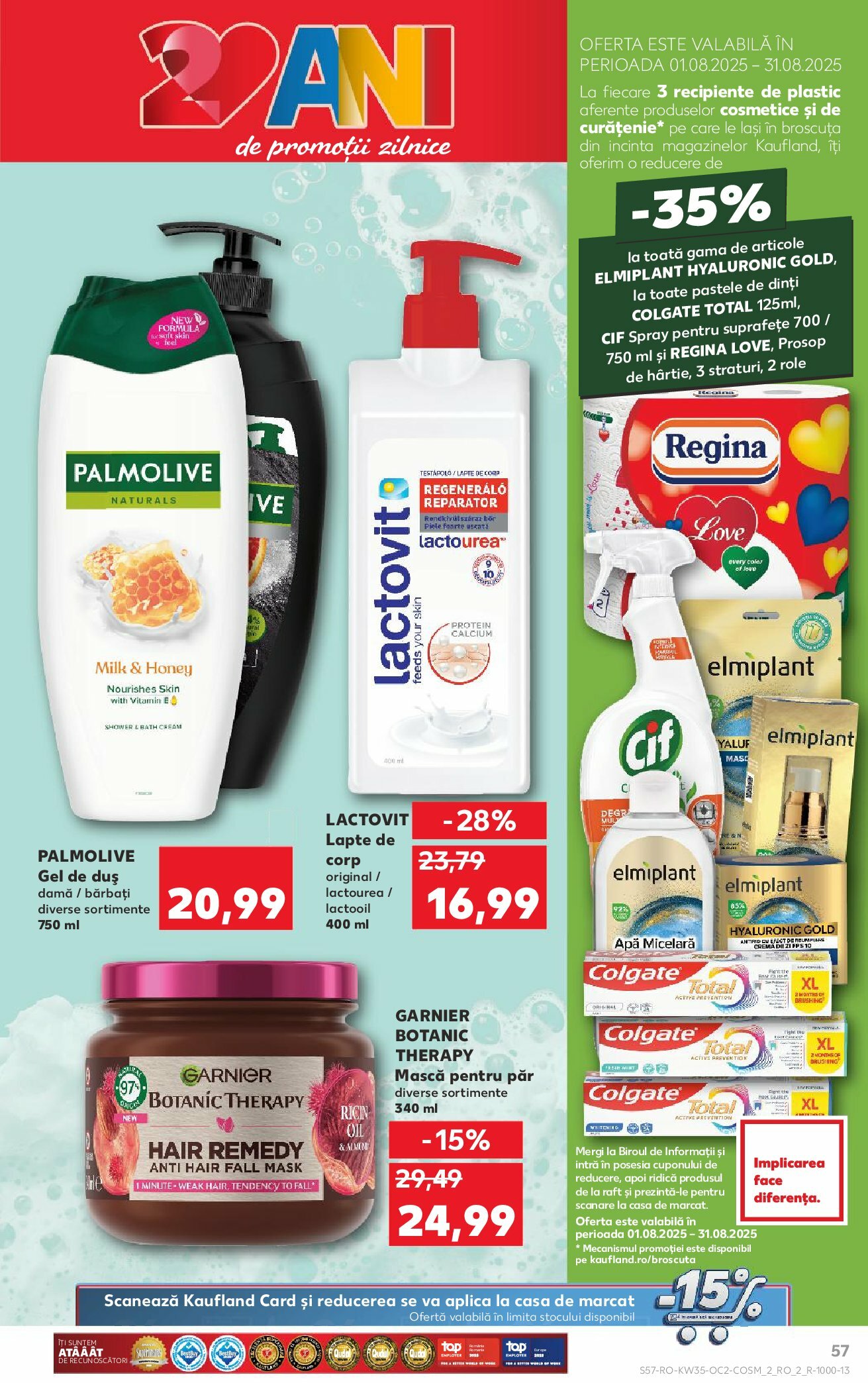 kaufland - Catalog Kaufland online – oferte valabile din 27.08. - page: 57 kaufland - Catalog Kaufland online – oferte valabile din 27.08. - page: 57