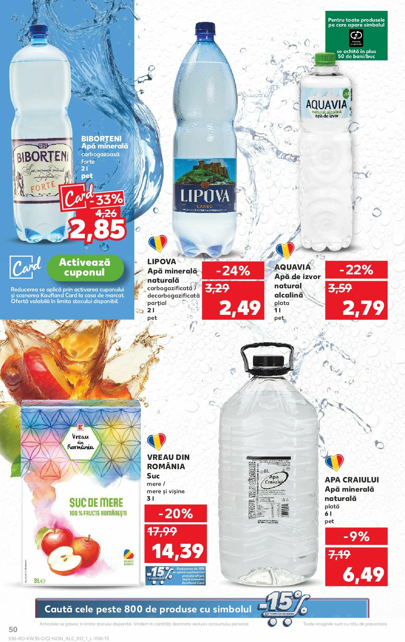 kaufland - Catalog Kaufland online – oferte valabile din 27.08. - page: 50 kaufland - Catalog Kaufland online – oferte valabile din 27.08. - page: 50