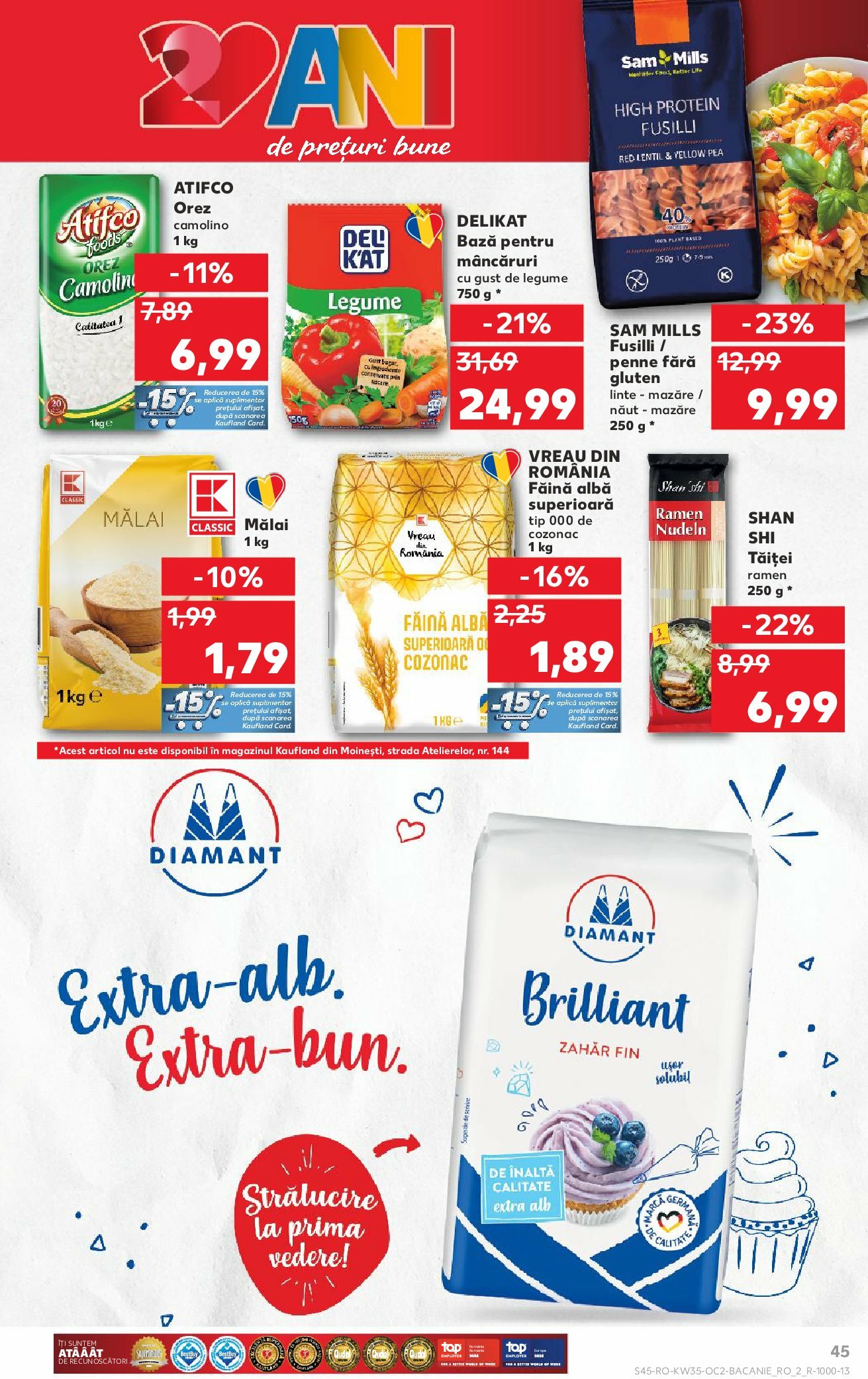 kaufland - Catalog Kaufland online – oferte valabile din 27.08. - page: 45 kaufland - Catalog Kaufland online – oferte valabile din 27.08. - page: 45