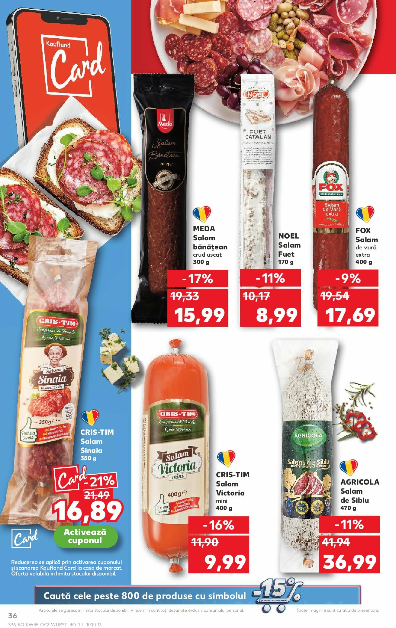 kaufland - Catalog Kaufland online – oferte valabile din 27.08. - page: 36 kaufland - Catalog Kaufland online – oferte valabile din 27.08. - page: 36