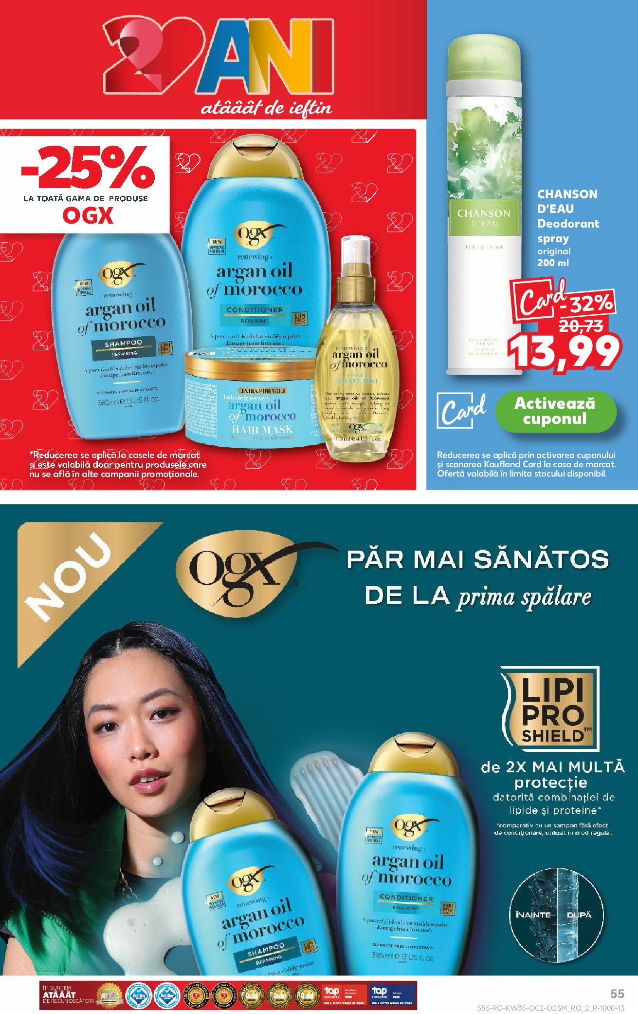 kaufland - Catalog Kaufland online – oferte valabile din 27.08. - page: 55 kaufland - Catalog Kaufland online – oferte valabile din 27.08. - page: 55