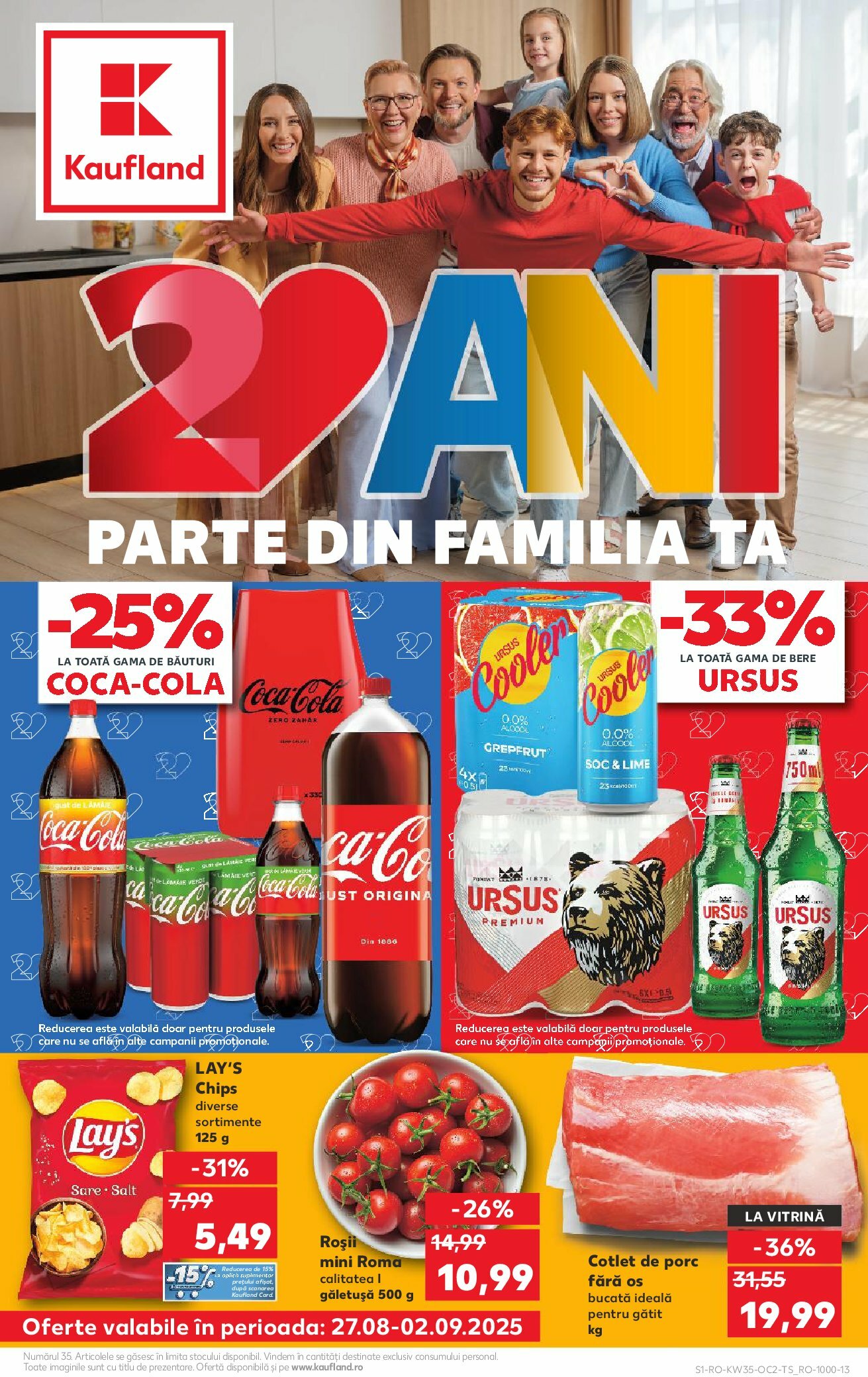 kaufland - Catalog Kaufland online – oferte valabile din 27.08. - page: 1 kaufland - Catalog Kaufland online – oferte valabile din 27.08. - page: 1