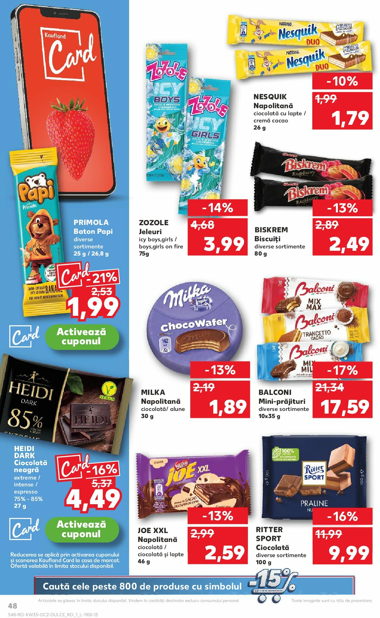 kaufland - Catalog Kaufland online – oferte valabile din 27.08. - page: 48 kaufland - Catalog Kaufland online – oferte valabile din 27.08. - page: 48