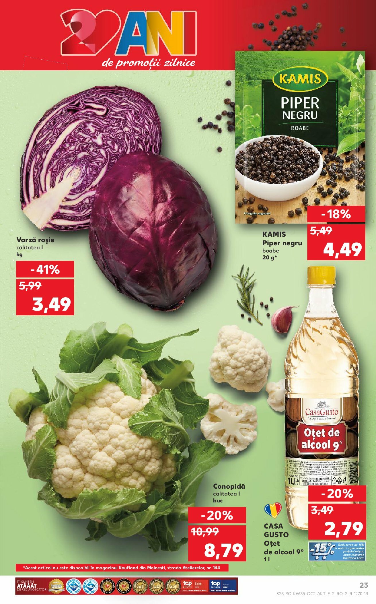 kaufland - Catalog Kaufland online – oferte valabile din 27.08. - page: 23 kaufland - Catalog Kaufland online – oferte valabile din 27.08. - page: 23