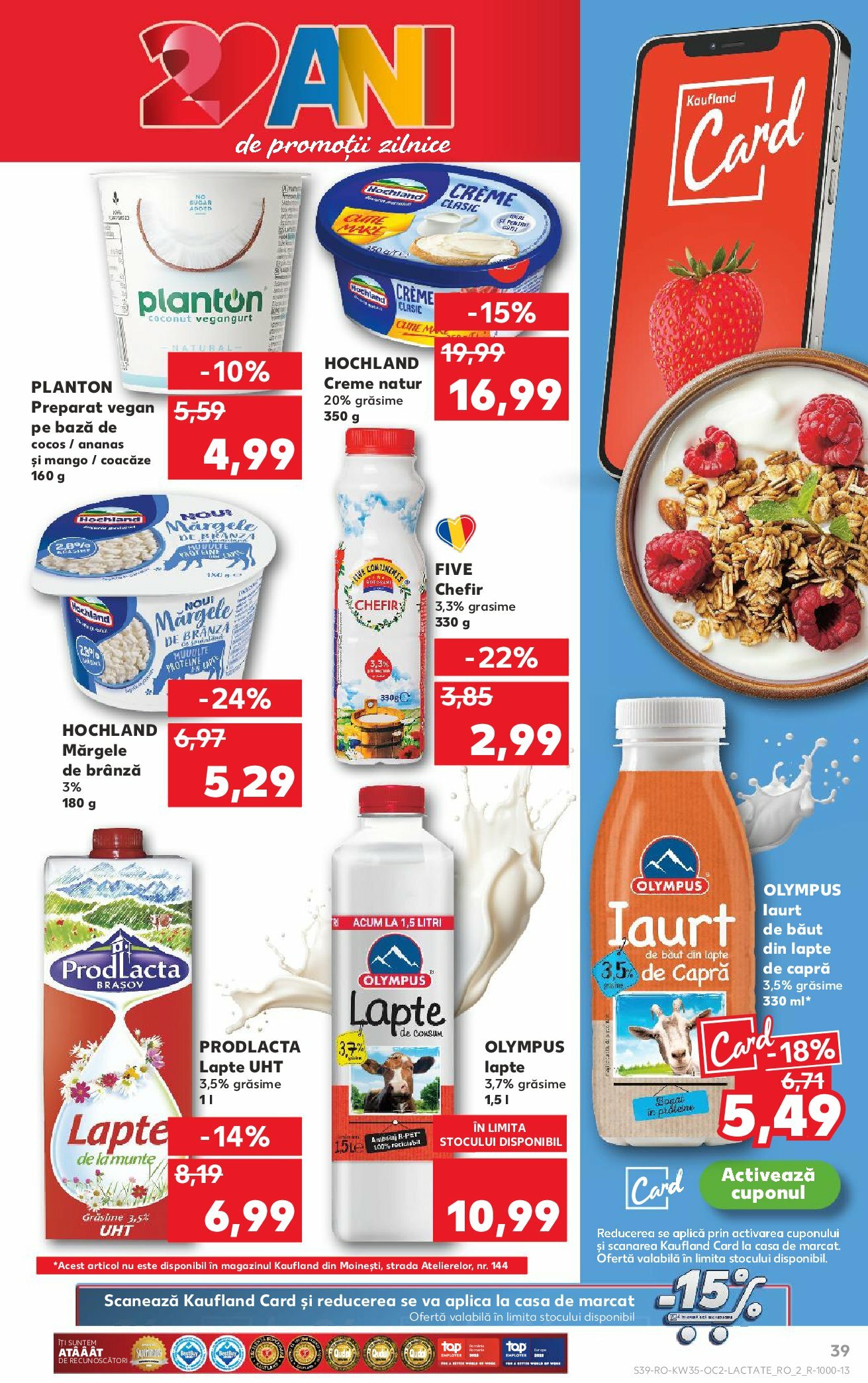 kaufland - Catalog Kaufland online – oferte valabile din 27.08. - page: 39 kaufland - Catalog Kaufland online – oferte valabile din 27.08. - page: 39