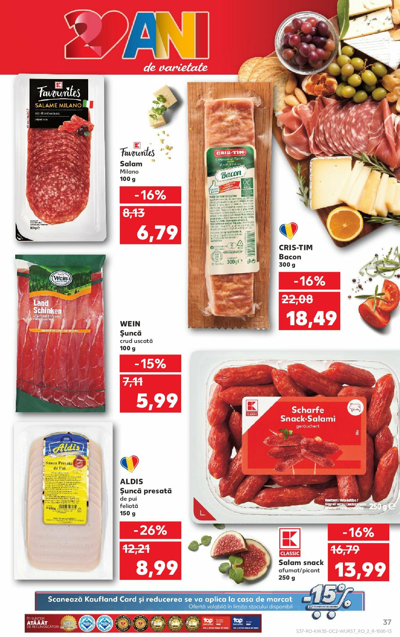 kaufland - Catalog Kaufland online – oferte valabile din 27.08. - page: 37 kaufland - Catalog Kaufland online – oferte valabile din 27.08. - page: 37