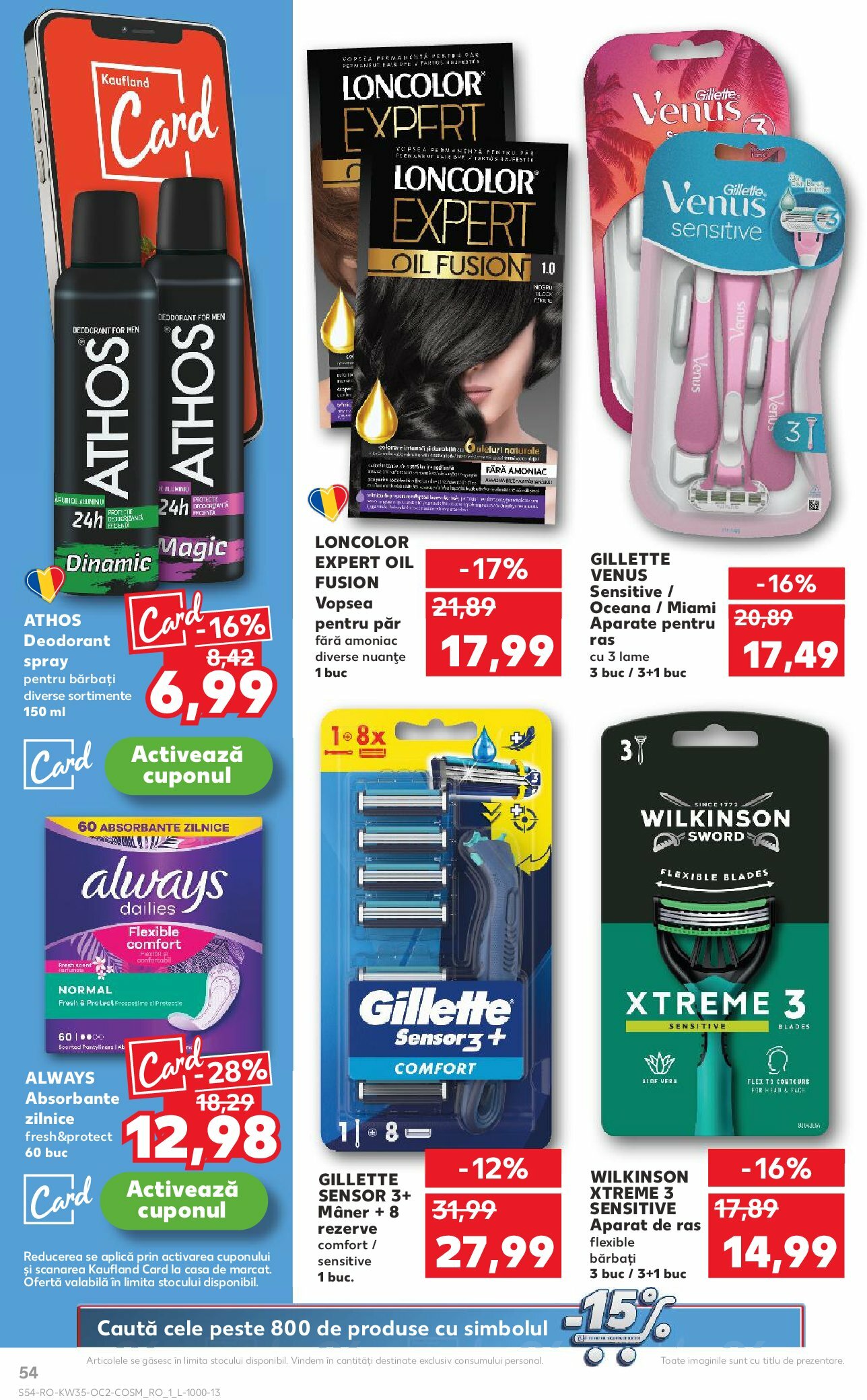 kaufland - Catalog Kaufland online – oferte valabile din 27.08. - page: 54 kaufland - Catalog Kaufland online – oferte valabile din 27.08. - page: 54