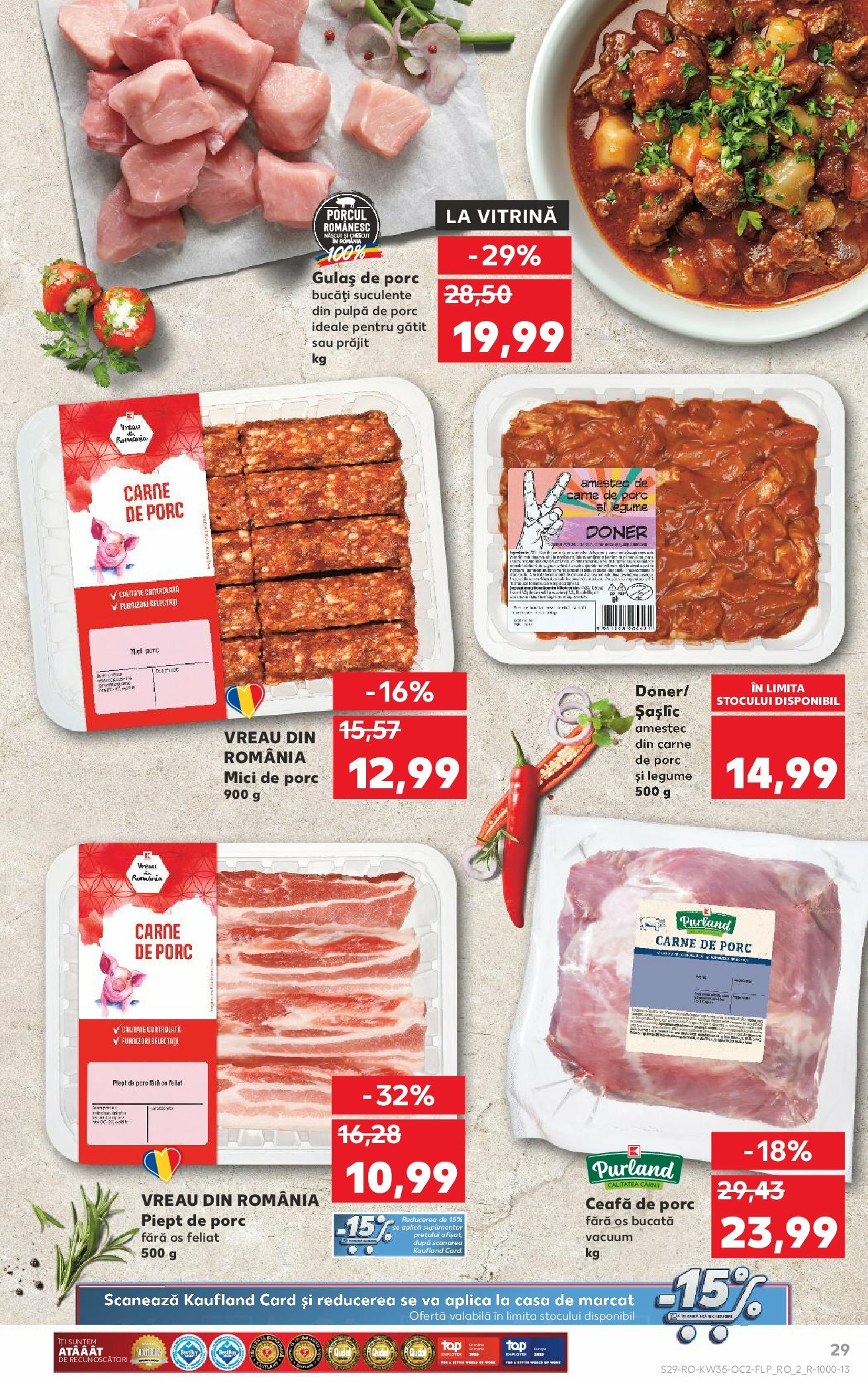kaufland - Catalog Kaufland online – oferte valabile din 27.08. - page: 29 kaufland - Catalog Kaufland online – oferte valabile din 27.08. - page: 29