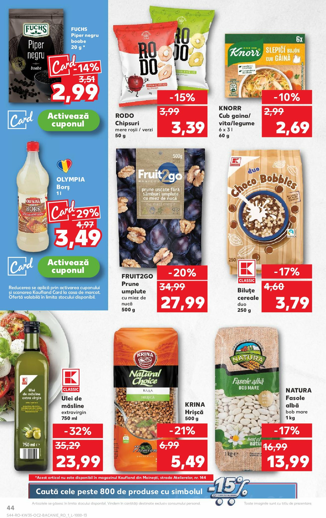 kaufland - Catalog Kaufland online – oferte valabile din 27.08. - page: 44 kaufland - Catalog Kaufland online – oferte valabile din 27.08. - page: 44