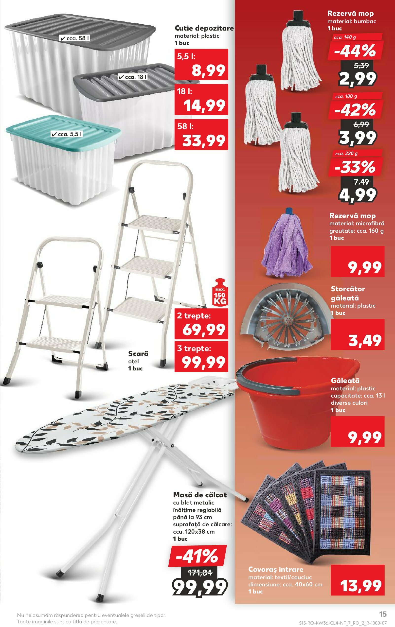 kaufland - Catalog Kaufland - Nonfood online – oferte valabile din 03.09. - page: 15