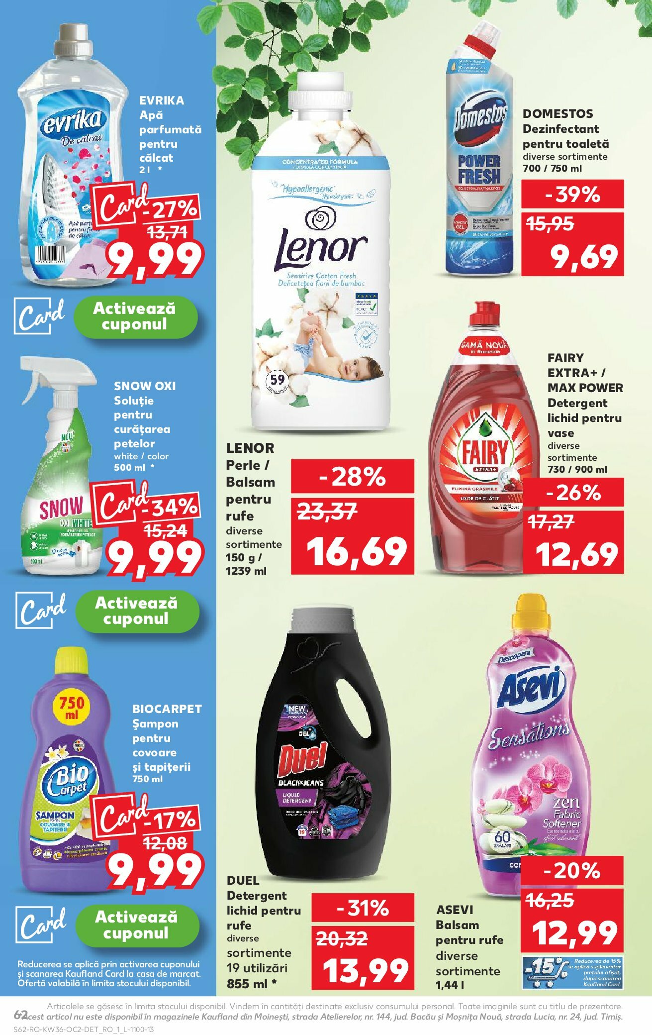kaufland - Catalog Kaufland online – oferte valabile din 03.09. - page: 62 kaufland - Catalog Kaufland online – oferte valabile din 03.09. - page: 62
