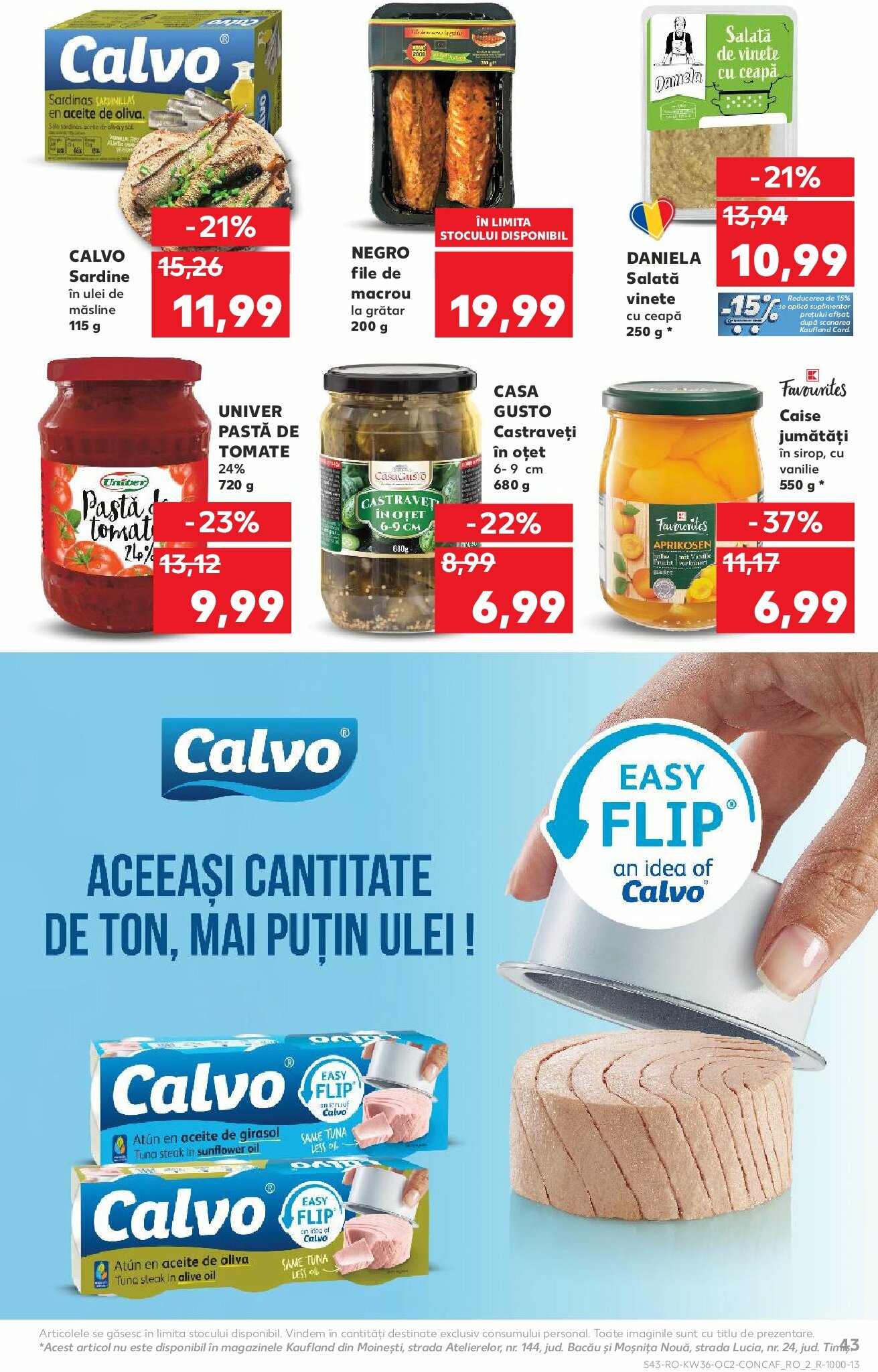 kaufland - Catalog Kaufland online – oferte valabile din 03.09. - page: 43 kaufland - Catalog Kaufland online – oferte valabile din 03.09. - page: 43