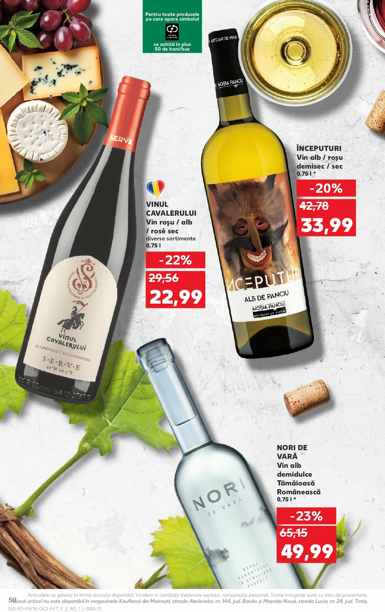 kaufland - Catalog Kaufland online – oferte valabile din 03.09. - page: 50 kaufland - Catalog Kaufland online – oferte valabile din 03.09. - page: 50