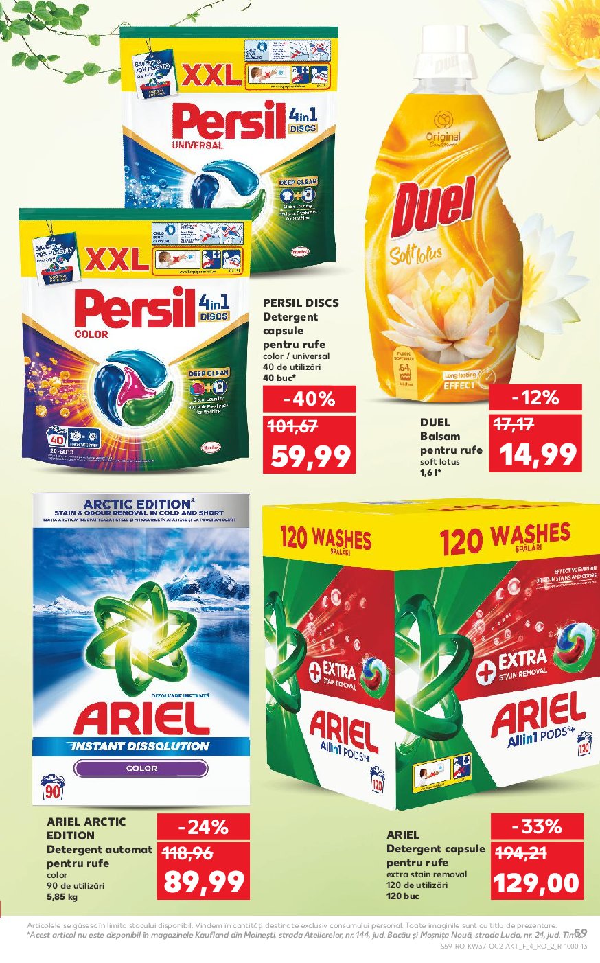 kaufland - Catalog Kaufland online – oferte valabile din 10.09. - page: 59 kaufland - Catalog Kaufland online – oferte valabile din 10.09. - page: 59