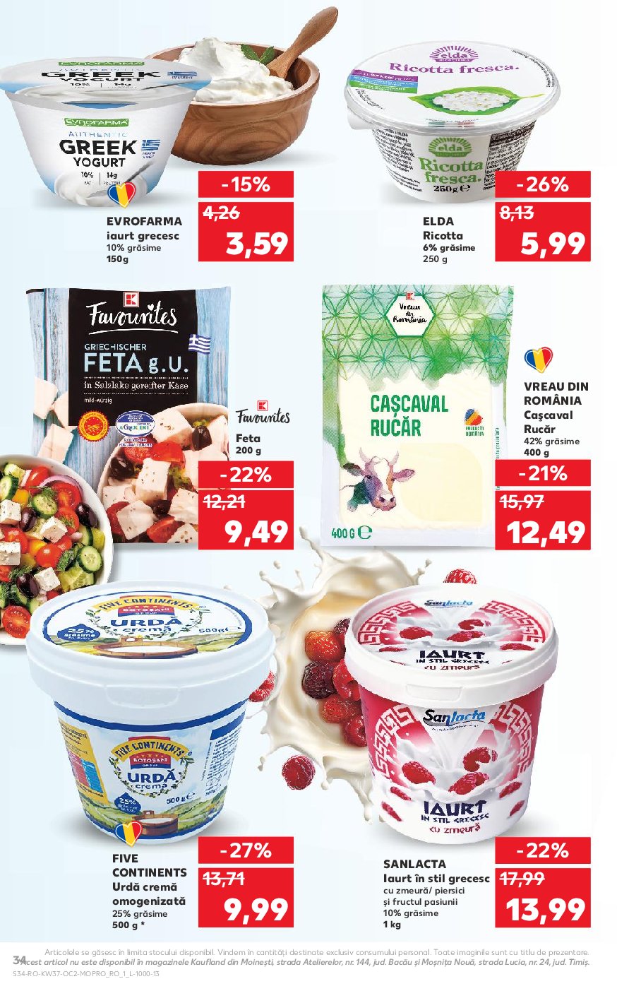 kaufland - Catalog Kaufland online – oferte valabile din 10.09. - page: 34 kaufland - Catalog Kaufland online – oferte valabile din 10.09. - page: 34