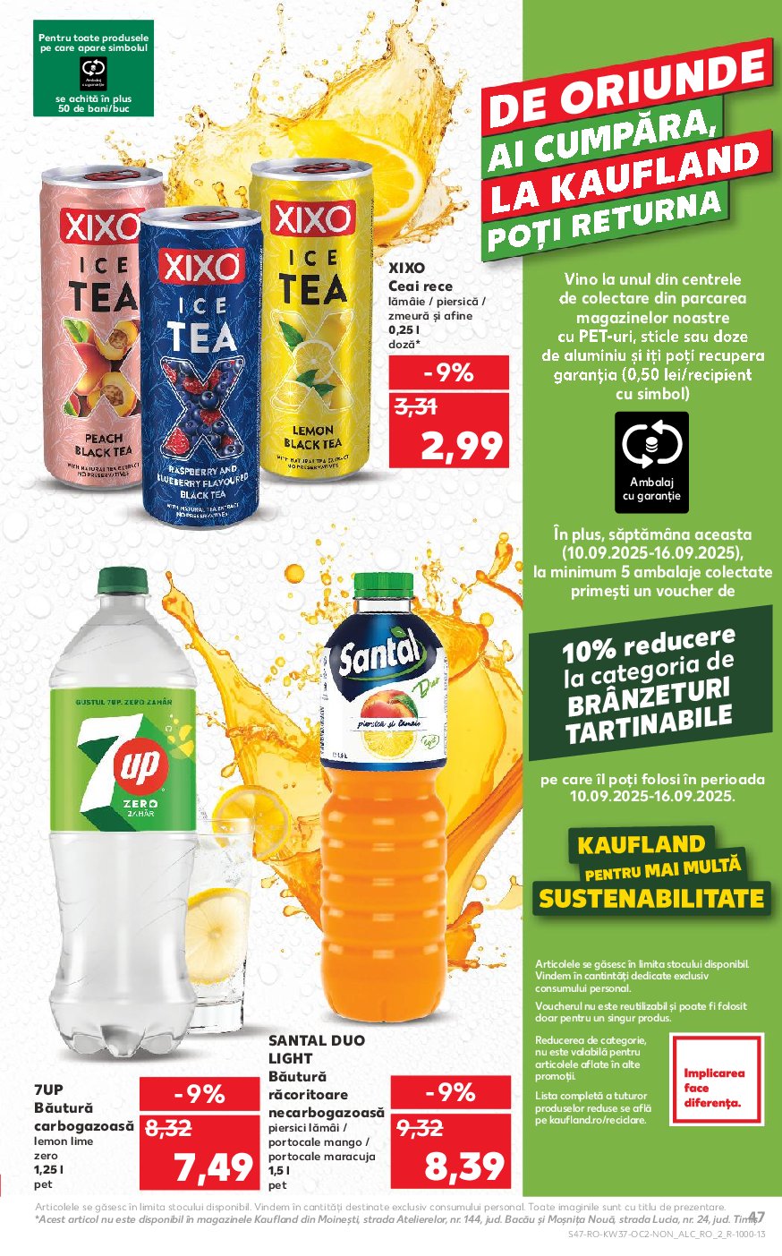 kaufland - Catalog Kaufland online – oferte valabile din 10.09. - page: 47 kaufland - Catalog Kaufland online – oferte valabile din 10.09. - page: 47