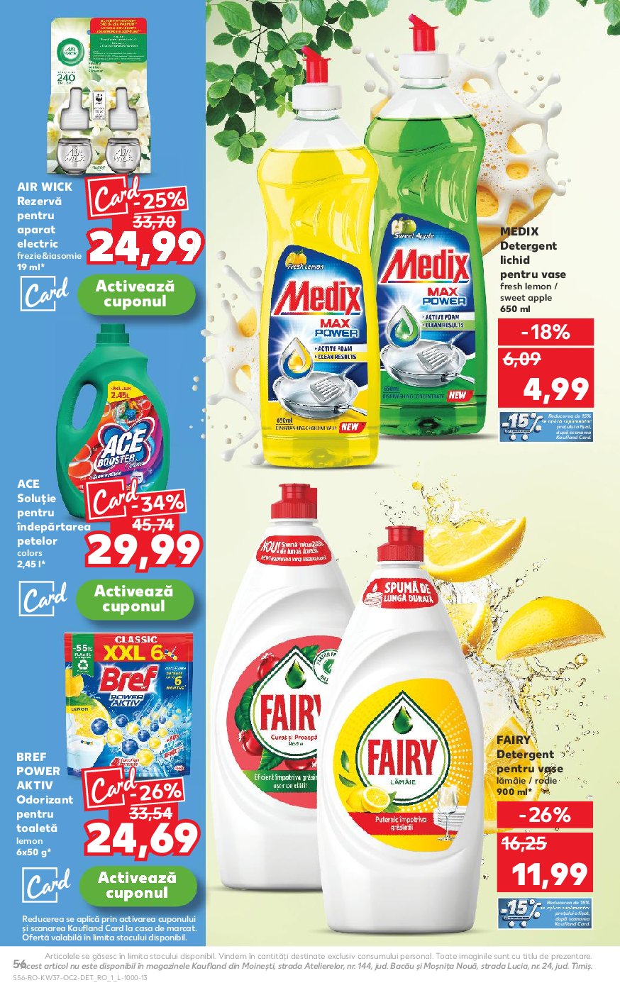 kaufland - Catalog Kaufland online – oferte valabile din 10.09. - page: 56 kaufland - Catalog Kaufland online – oferte valabile din 10.09. - page: 56