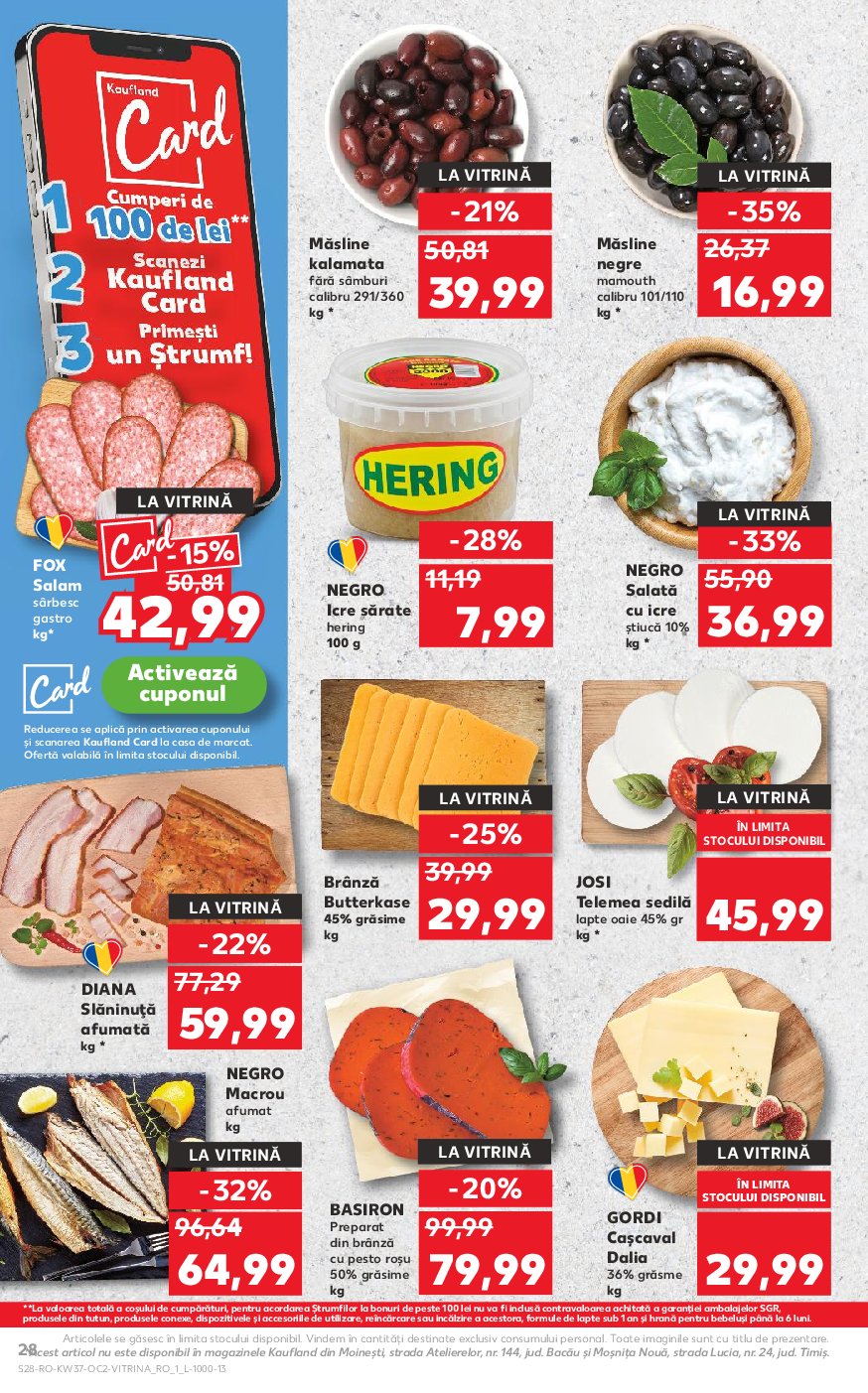 kaufland - Catalog Kaufland online – oferte valabile din 10.09. - page: 28 kaufland - Catalog Kaufland online – oferte valabile din 10.09. - page: 28