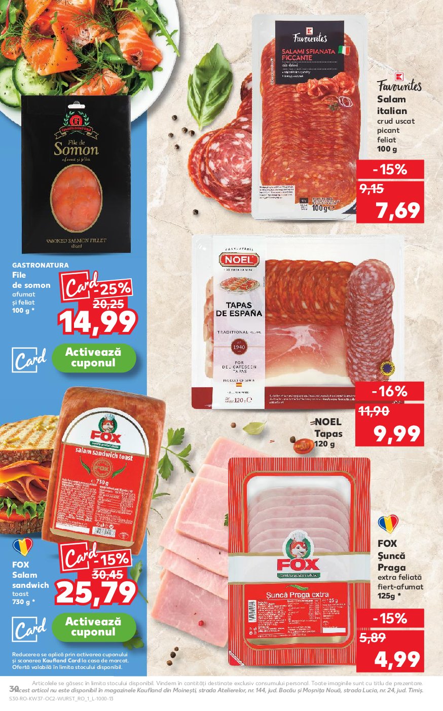 kaufland - Catalog Kaufland online – oferte valabile din 10.09. - page: 30 kaufland - Catalog Kaufland online – oferte valabile din 10.09. - page: 30