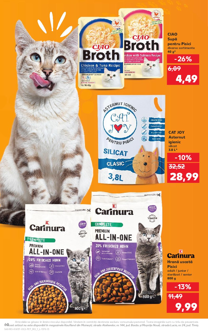 kaufland - Catalog Kaufland online – oferte valabile din 10.09. - page: 60 kaufland - Catalog Kaufland online – oferte valabile din 10.09. - page: 60