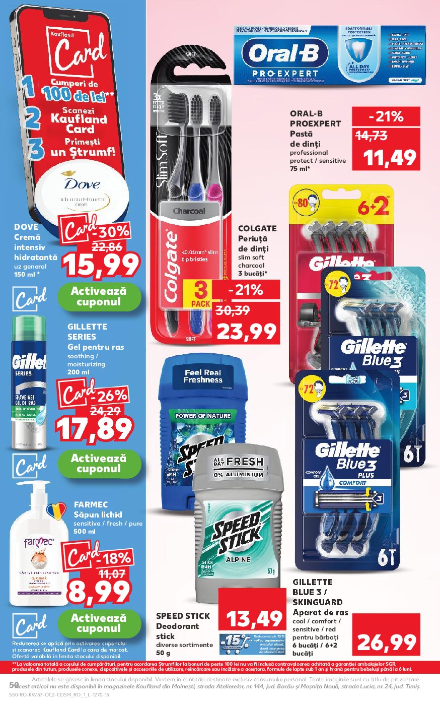 kaufland - Catalog Kaufland online – oferte valabile din 10.09. - page: 50 kaufland - Catalog Kaufland online – oferte valabile din 10.09. - page: 50