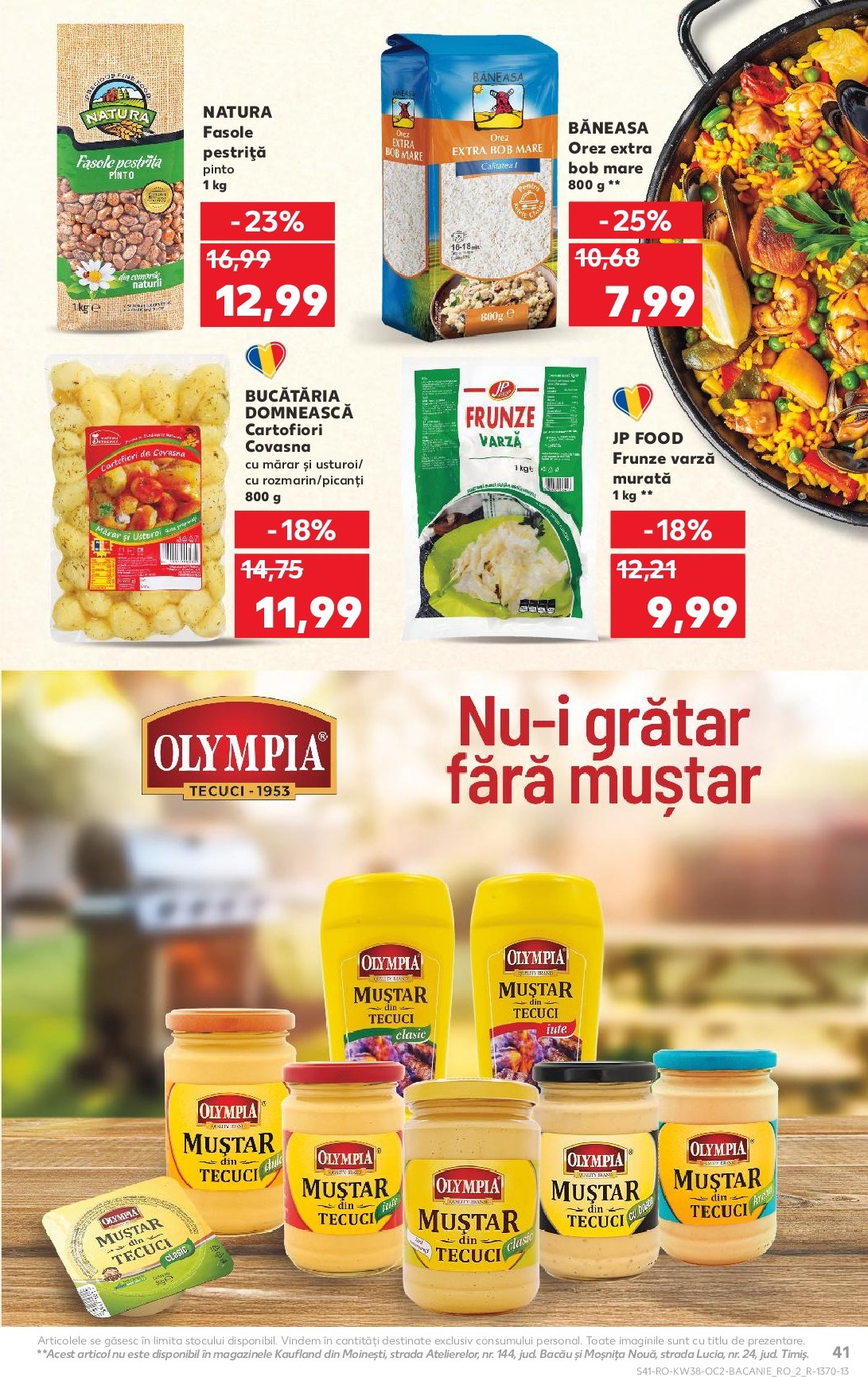 kaufland - Catalog Kaufland online – oferte valabile din 17.09. - page: 41 kaufland - Catalog Kaufland online – oferte valabile din 17.09. - page: 41