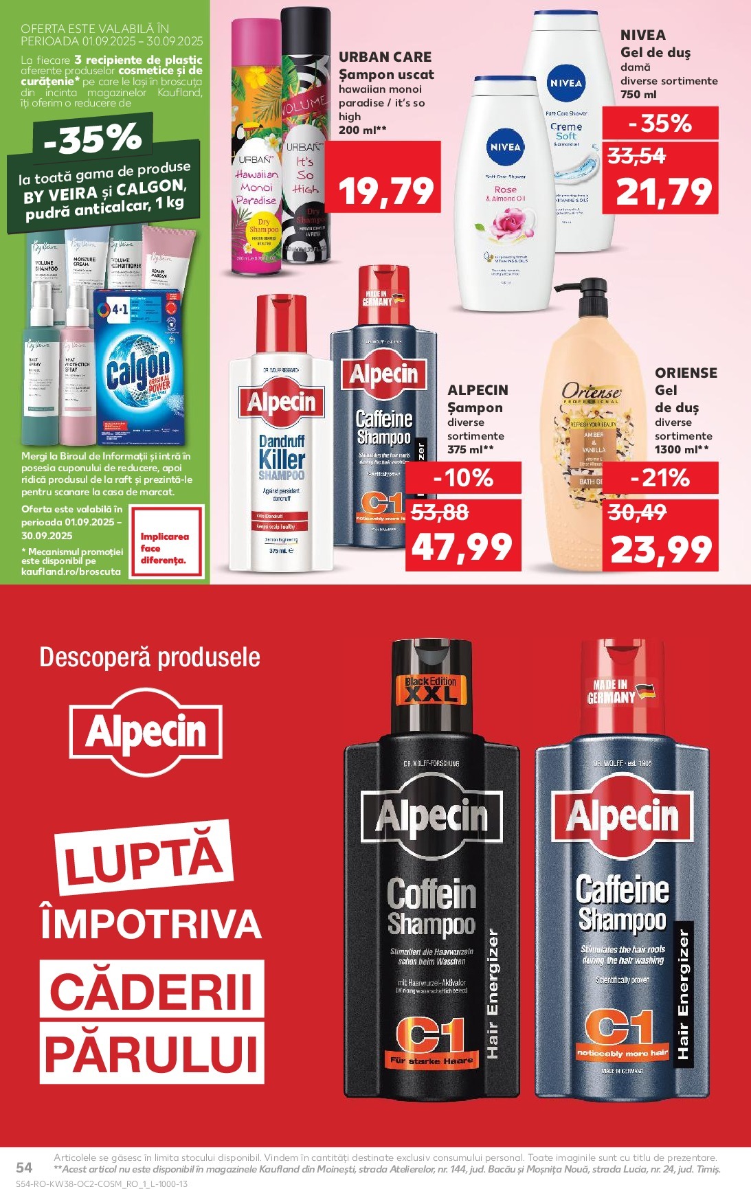 kaufland - Catalog Kaufland online – oferte valabile din 17.09. - page: 54 kaufland - Catalog Kaufland online – oferte valabile din 17.09. - page: 54