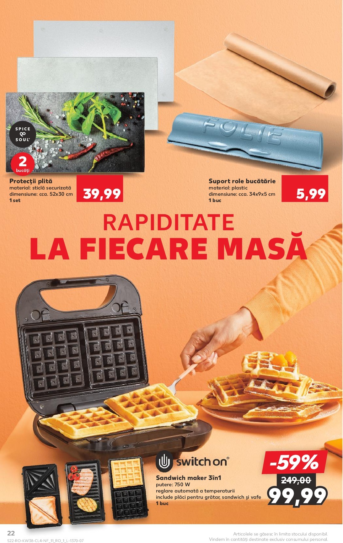 kaufland - Catalog Kaufland - Non Food online – oferte valabile din 17.09. - page: 22