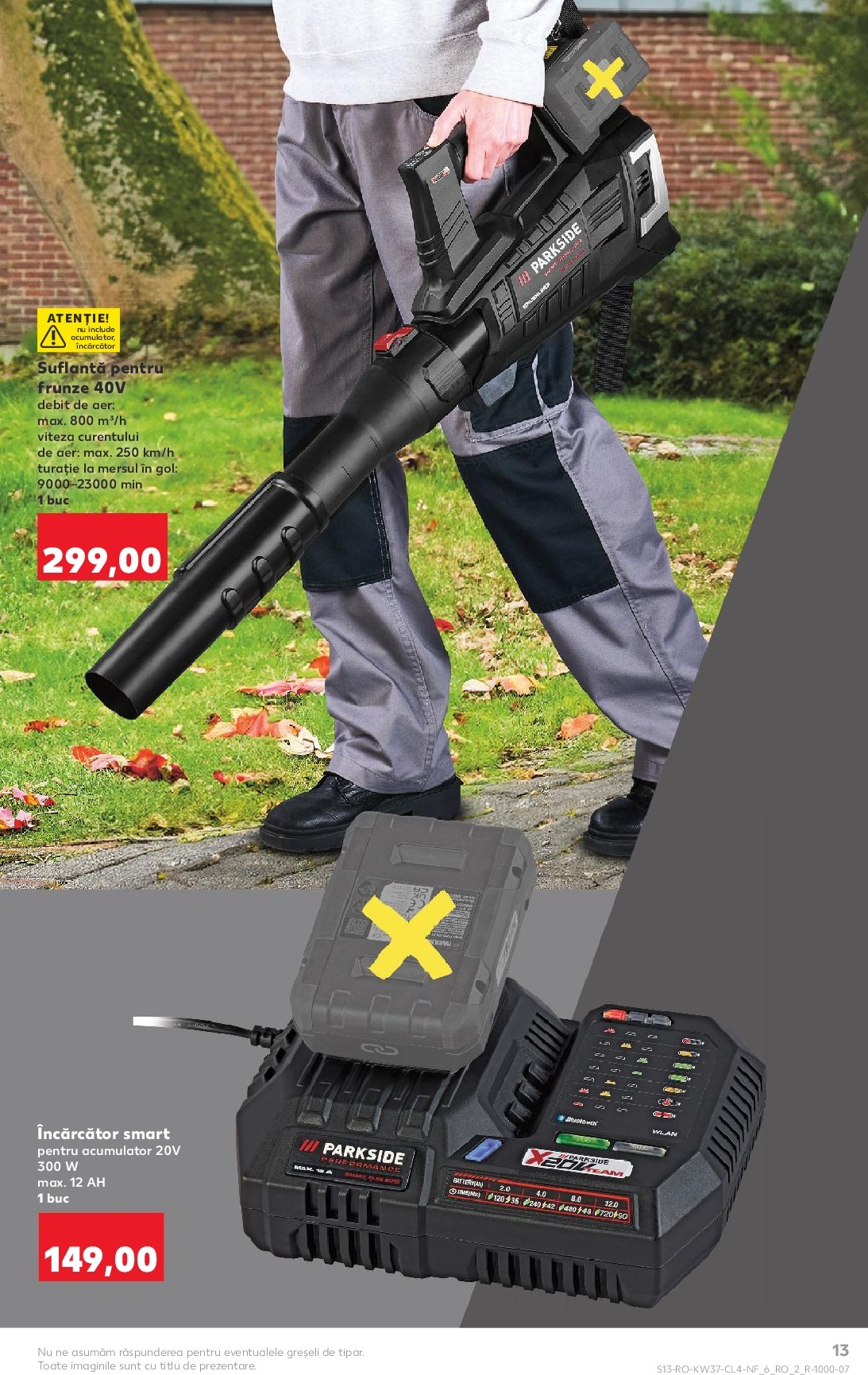 kaufland - Catalog Kaufland - Parkside online – oferte valabile din 10.09. - page: 13