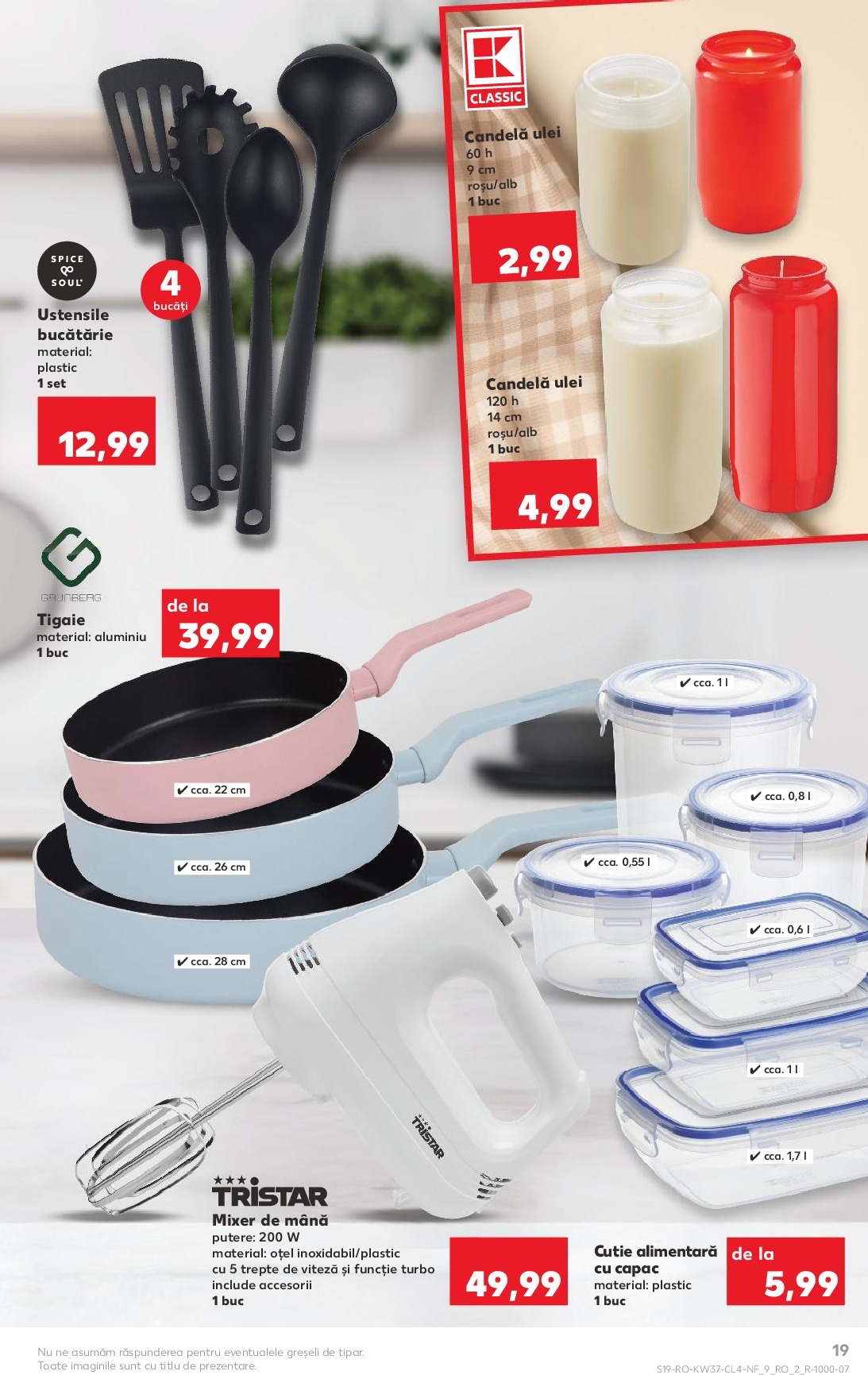 kaufland - Catalog Kaufland - Parkside online – oferte valabile din 10.09. - page: 19