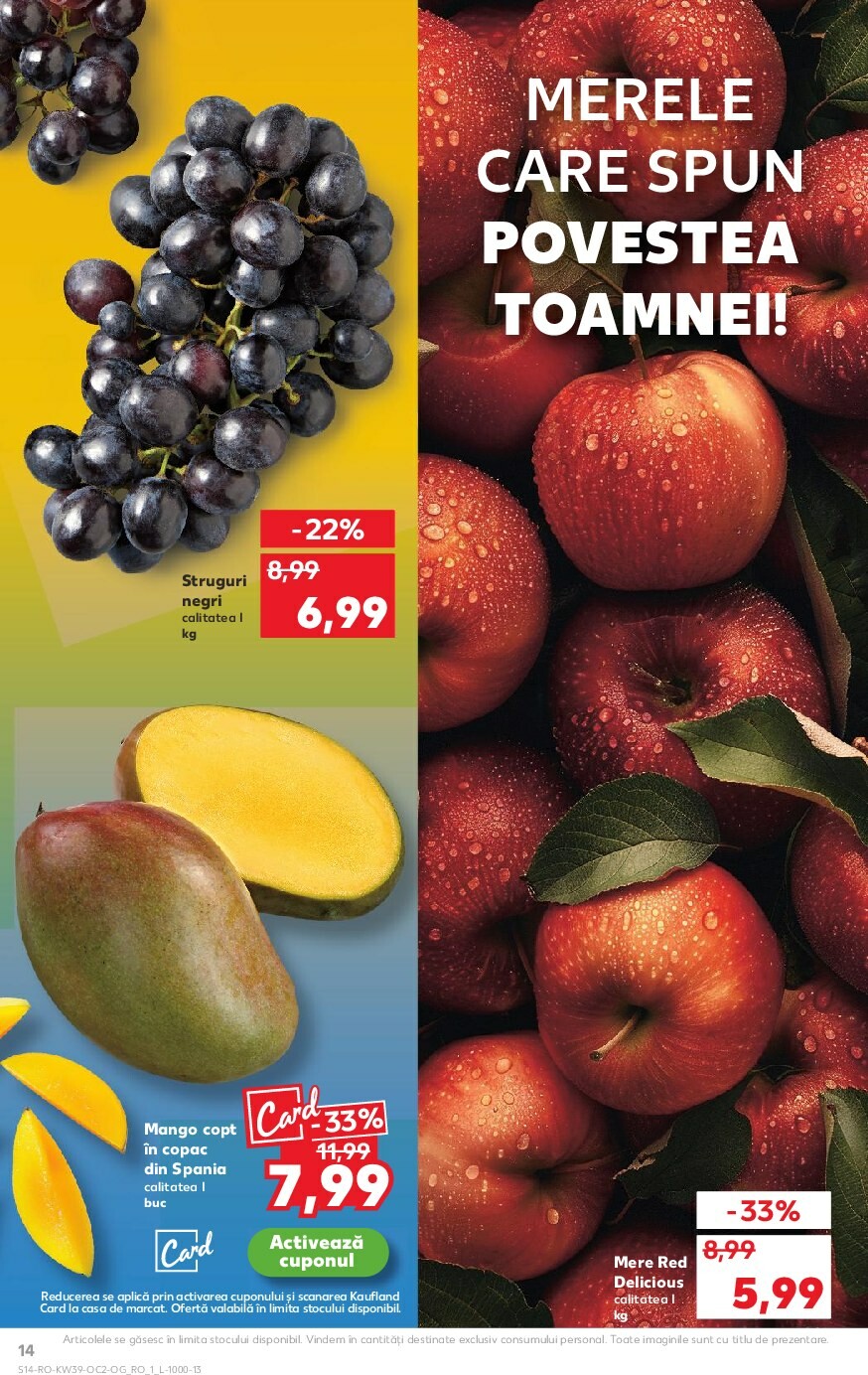 kaufland - Catalog Kaufland online – oferte valabile din 24.09. - page: 14 kaufland - Catalog Kaufland online – oferte valabile din 24.09. - page: 14