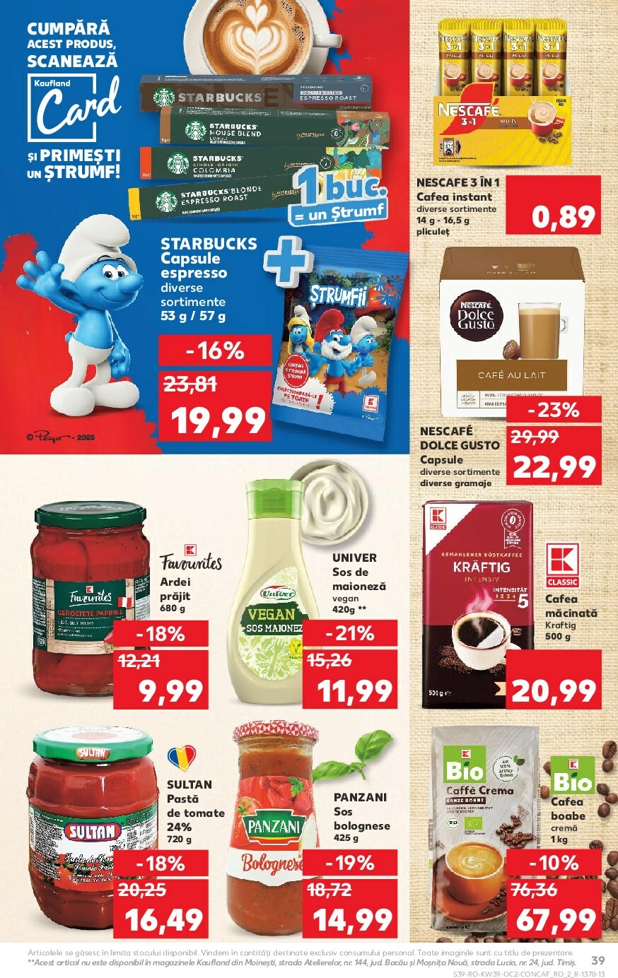 kaufland - Catalog Kaufland online – oferte valabile din 24.09. - page: 39 kaufland - Catalog Kaufland online – oferte valabile din 24.09. - page: 39