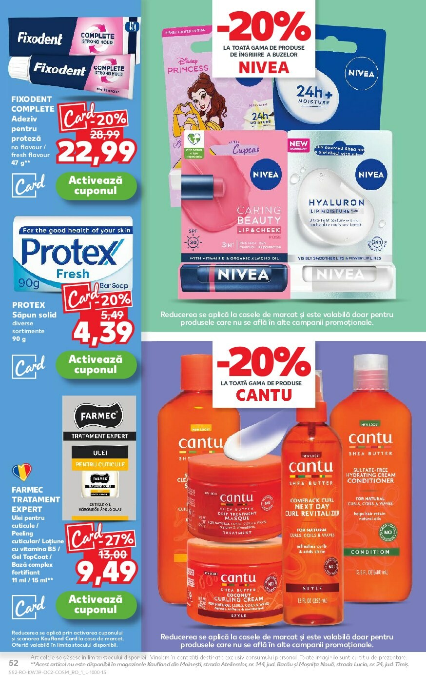 kaufland - Catalog Kaufland online – oferte valabile din 24.09. - page: 52 kaufland - Catalog Kaufland online – oferte valabile din 24.09. - page: 52