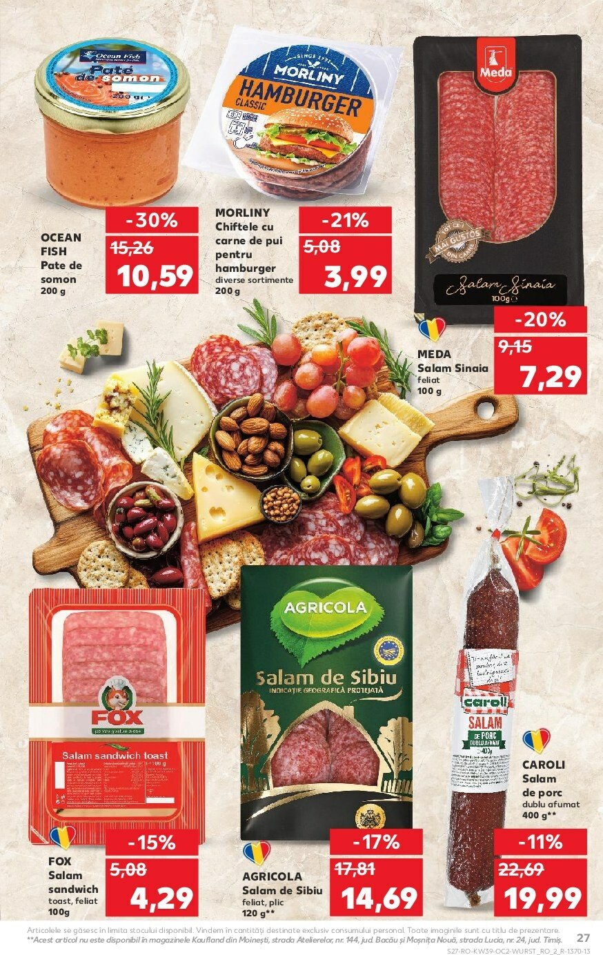 kaufland - Catalog Kaufland online – oferte valabile din 24.09. - page: 27 kaufland - Catalog Kaufland online – oferte valabile din 24.09. - page: 27