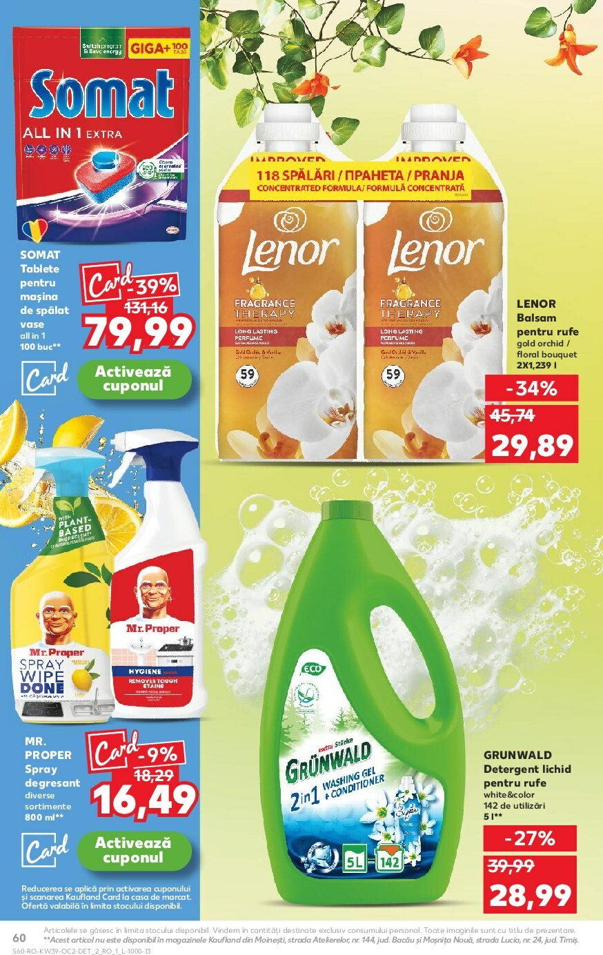 kaufland - Catalog Kaufland online – oferte valabile din 24.09. - page: 60 kaufland - Catalog Kaufland online – oferte valabile din 24.09. - page: 60