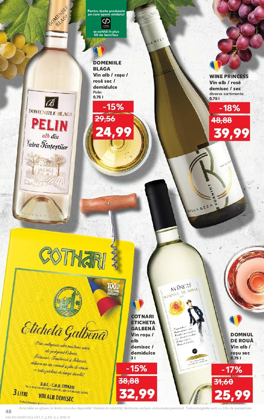 kaufland - Catalog Kaufland online – oferte valabile din 24.09. - page: 48 kaufland - Catalog Kaufland online – oferte valabile din 24.09. - page: 48