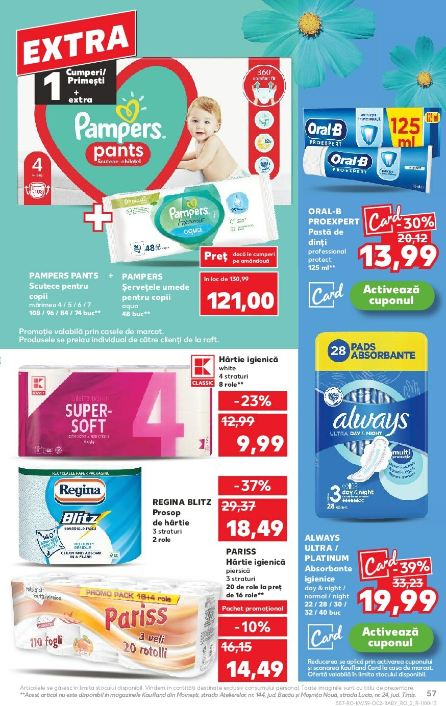 kaufland - Catalog Kaufland online – oferte valabile din 24.09. - page: 57 kaufland - Catalog Kaufland online – oferte valabile din 24.09. - page: 57