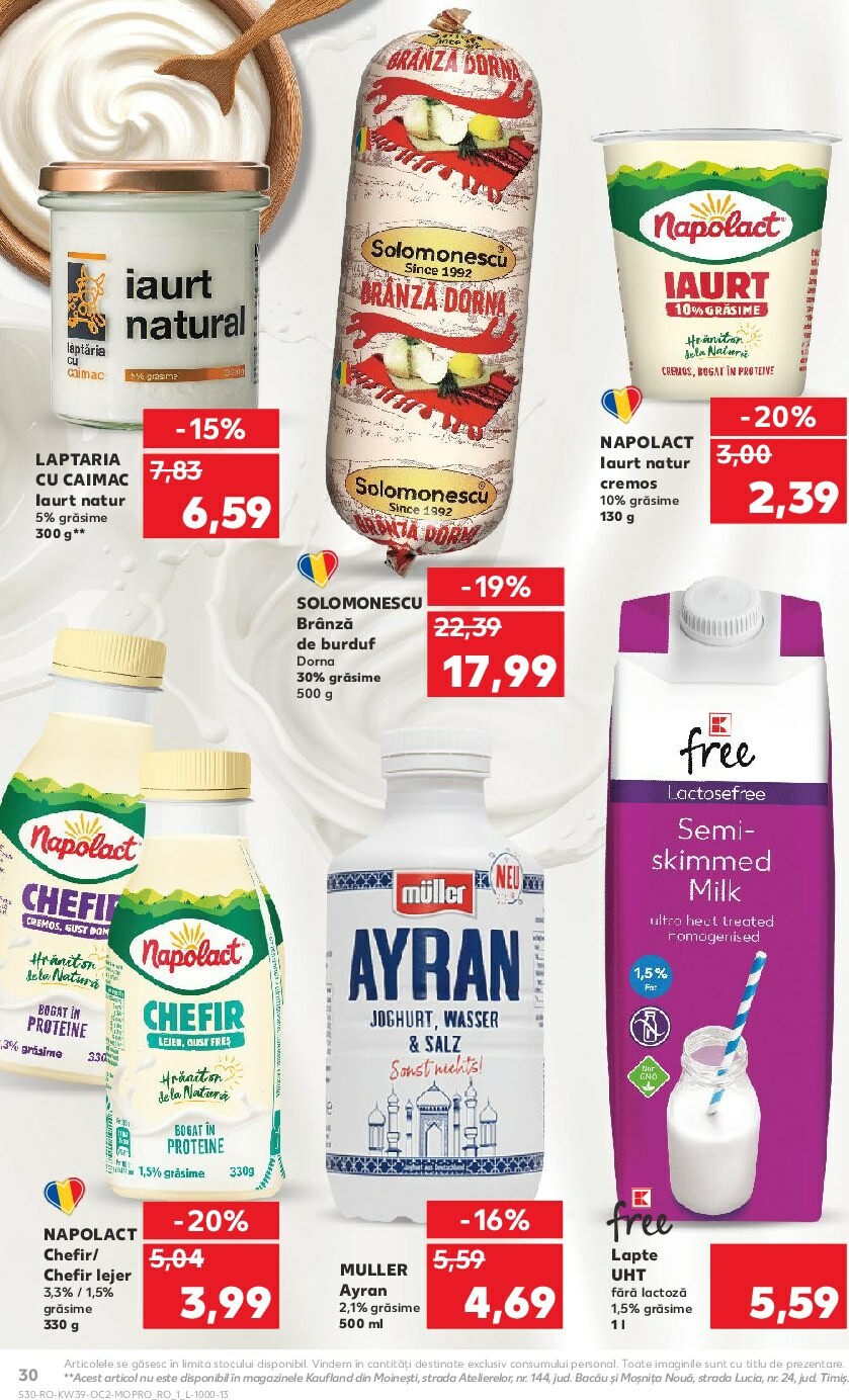 kaufland - Catalog Kaufland online – oferte valabile din 24.09. - page: 30 kaufland - Catalog Kaufland online – oferte valabile din 24.09. - page: 30