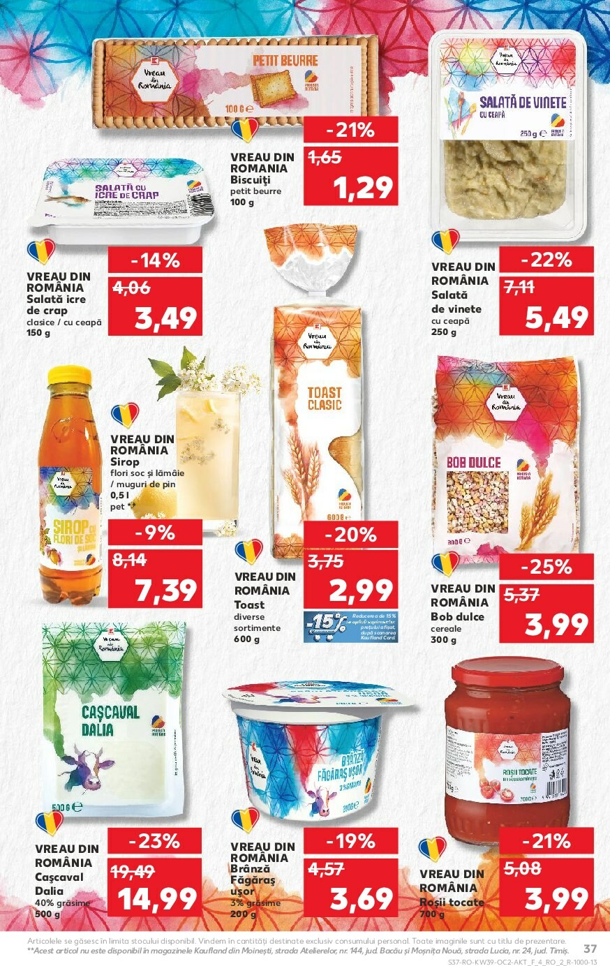 kaufland - Catalog Kaufland online – oferte valabile din 24.09. - page: 37 kaufland - Catalog Kaufland online – oferte valabile din 24.09. - page: 37