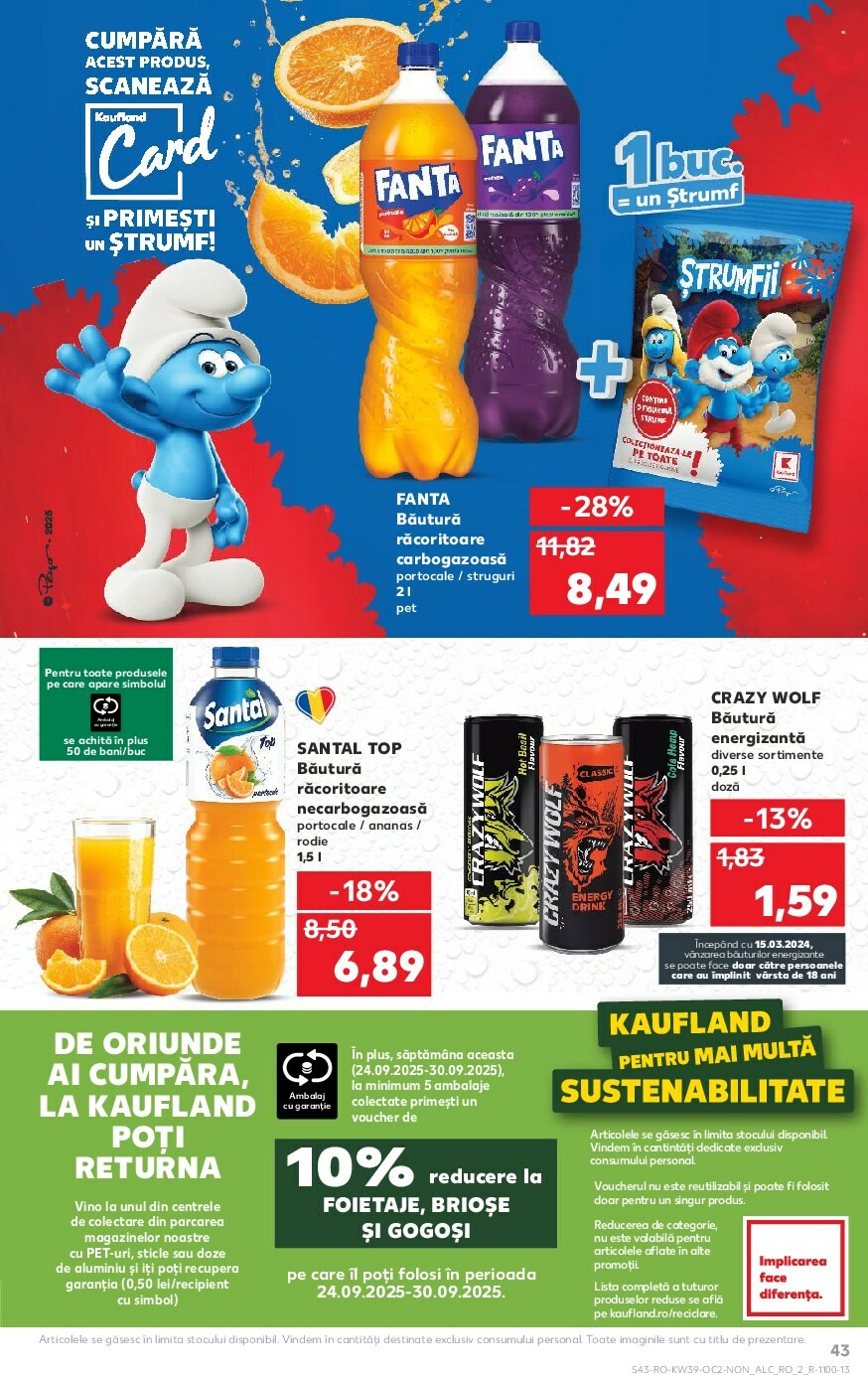 kaufland - Catalog Kaufland online – oferte valabile din 24.09. - page: 43 kaufland - Catalog Kaufland online – oferte valabile din 24.09. - page: 43