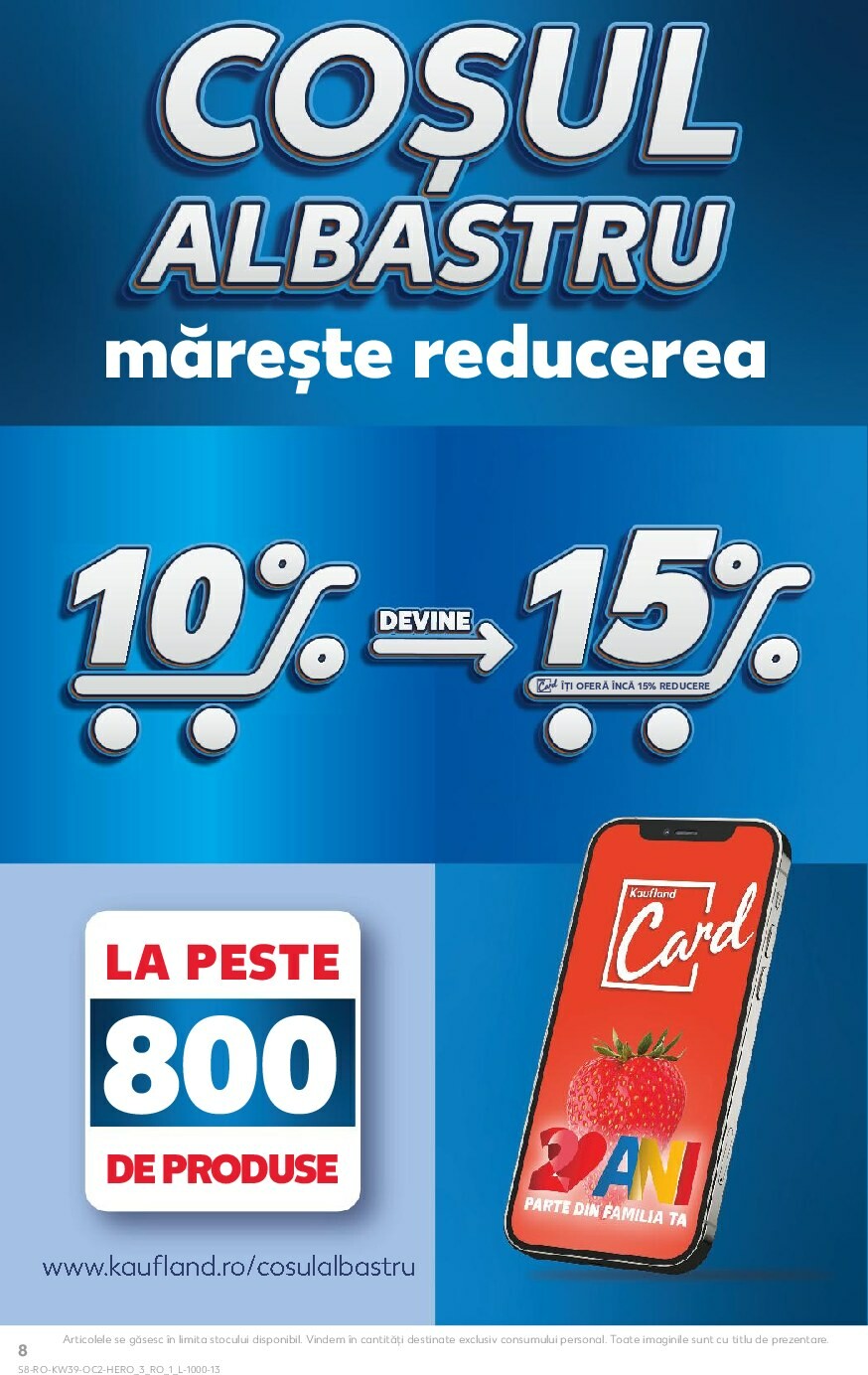 kaufland - Catalog Kaufland online – oferte valabile din 24.09. - page: 8 kaufland - Catalog Kaufland online – oferte valabile din 24.09. - page: 8