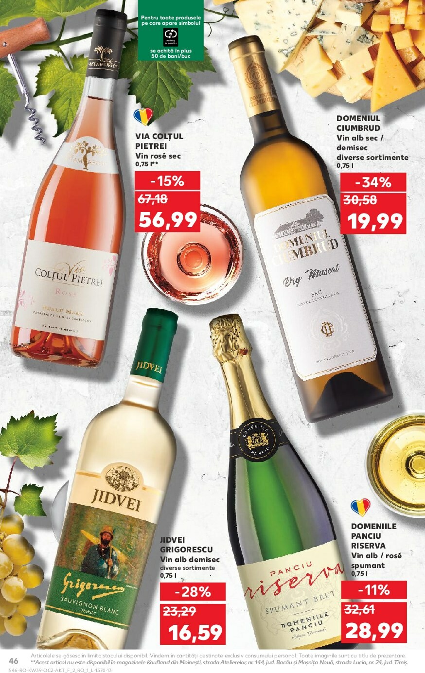 kaufland - Catalog Kaufland online – oferte valabile din 24.09. - page: 46 kaufland - Catalog Kaufland online – oferte valabile din 24.09. - page: 46