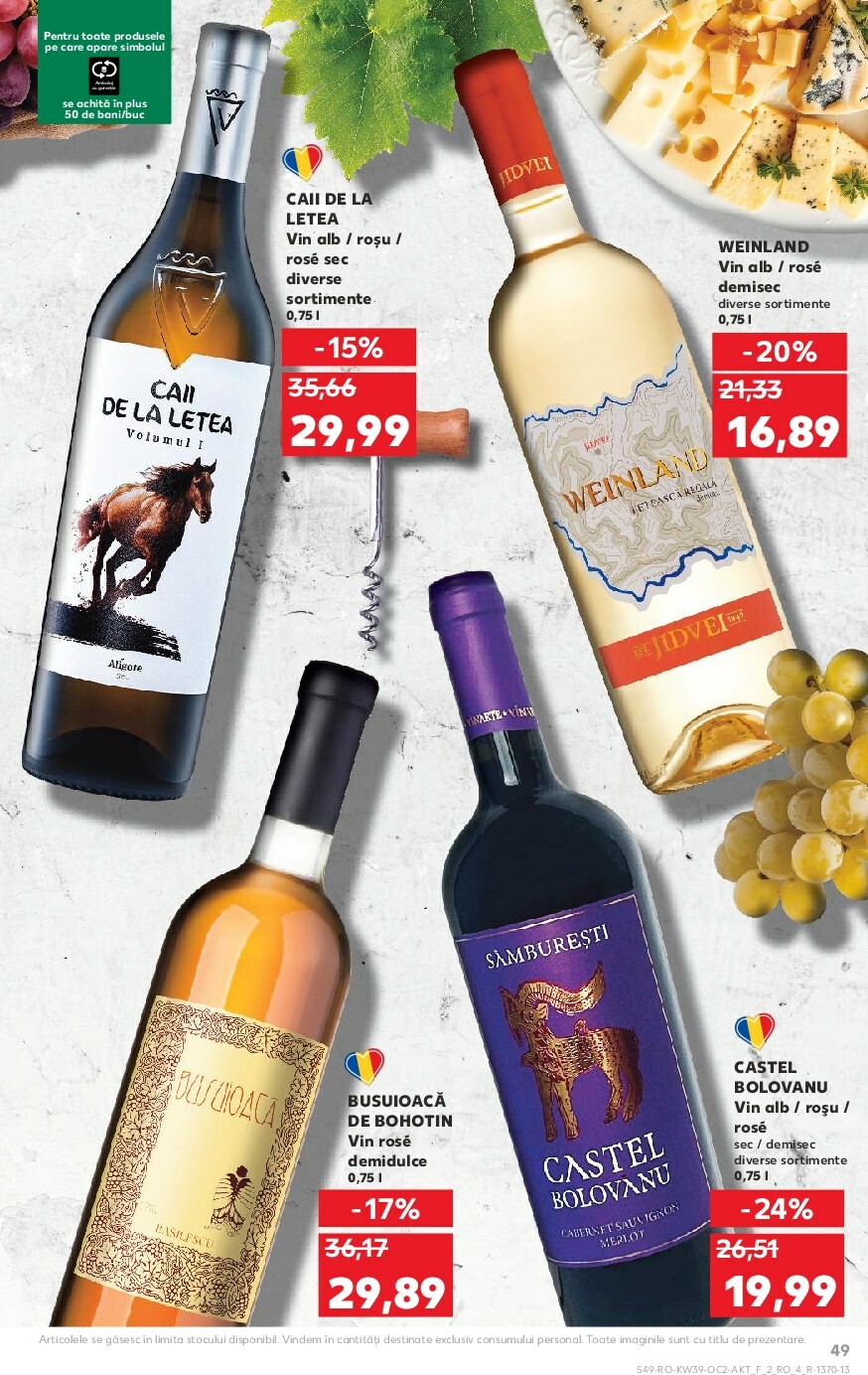 kaufland - Catalog Kaufland online – oferte valabile din 24.09. - page: 49 kaufland - Catalog Kaufland online – oferte valabile din 24.09. - page: 49