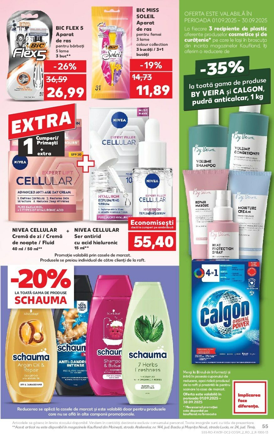 kaufland - Catalog Kaufland online – oferte valabile din 24.09. - page: 55 kaufland - Catalog Kaufland online – oferte valabile din 24.09. - page: 55