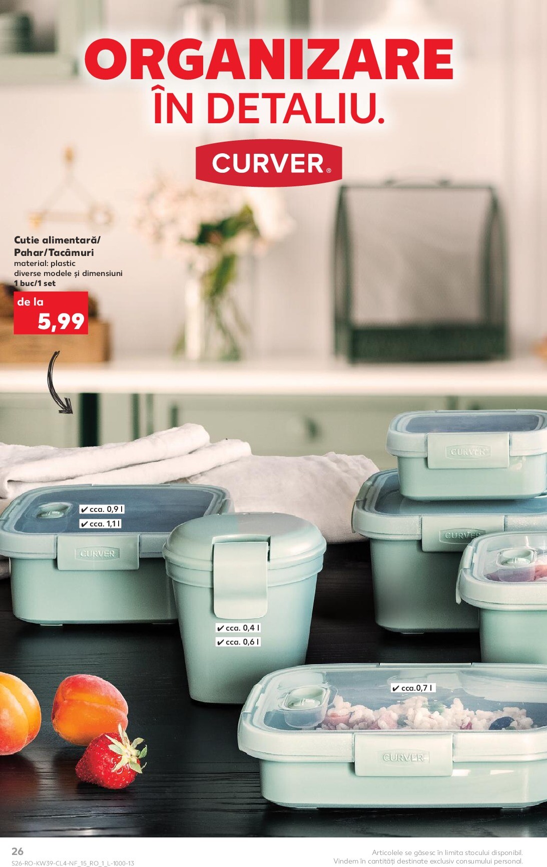 kaufland - Catalog Kaufland - Non food online – oferte valabile din 24.09. - page: 26