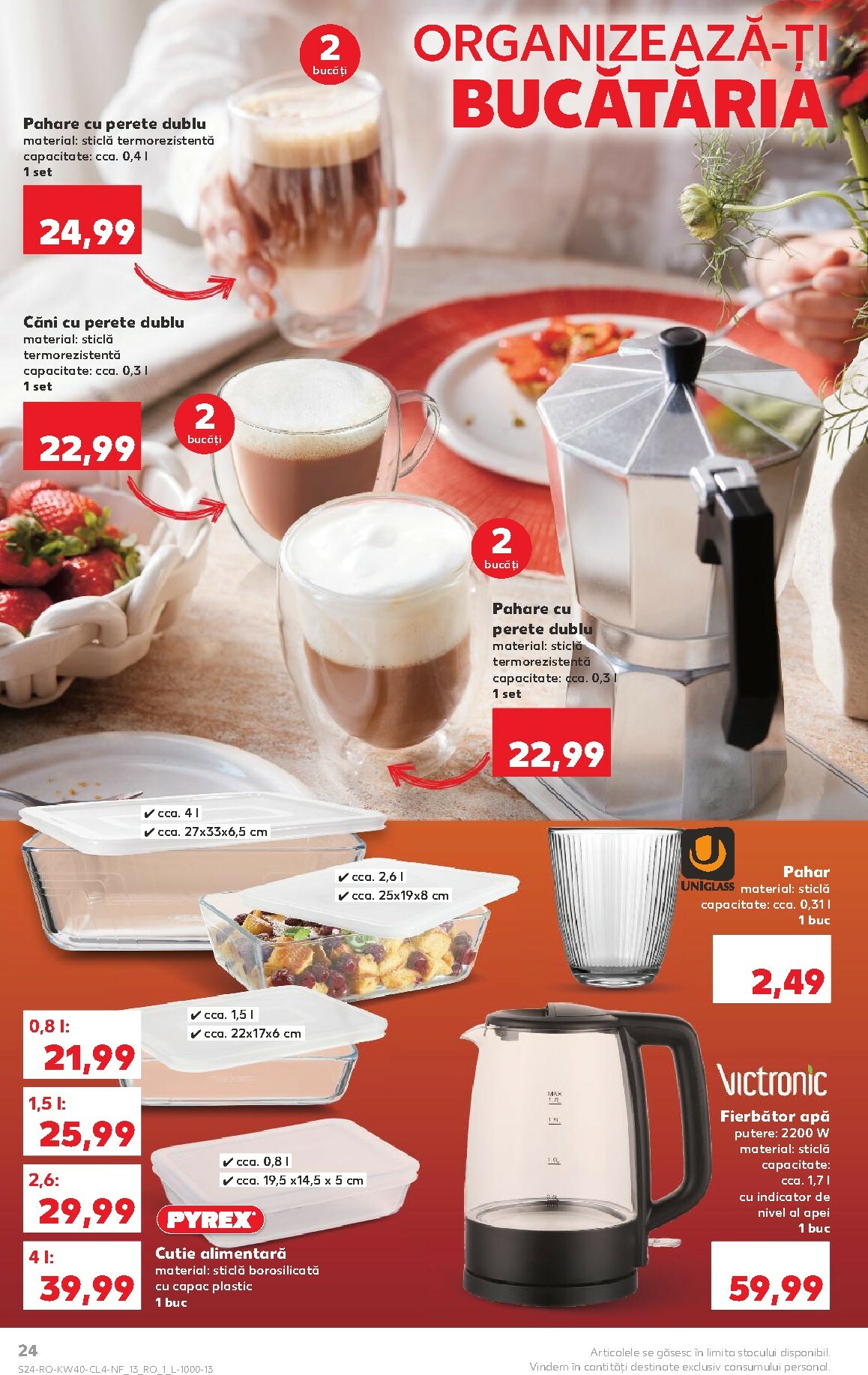 kaufland - Catalog Kaufland - Non food online – oferte valabile din 01.10. - page: 24