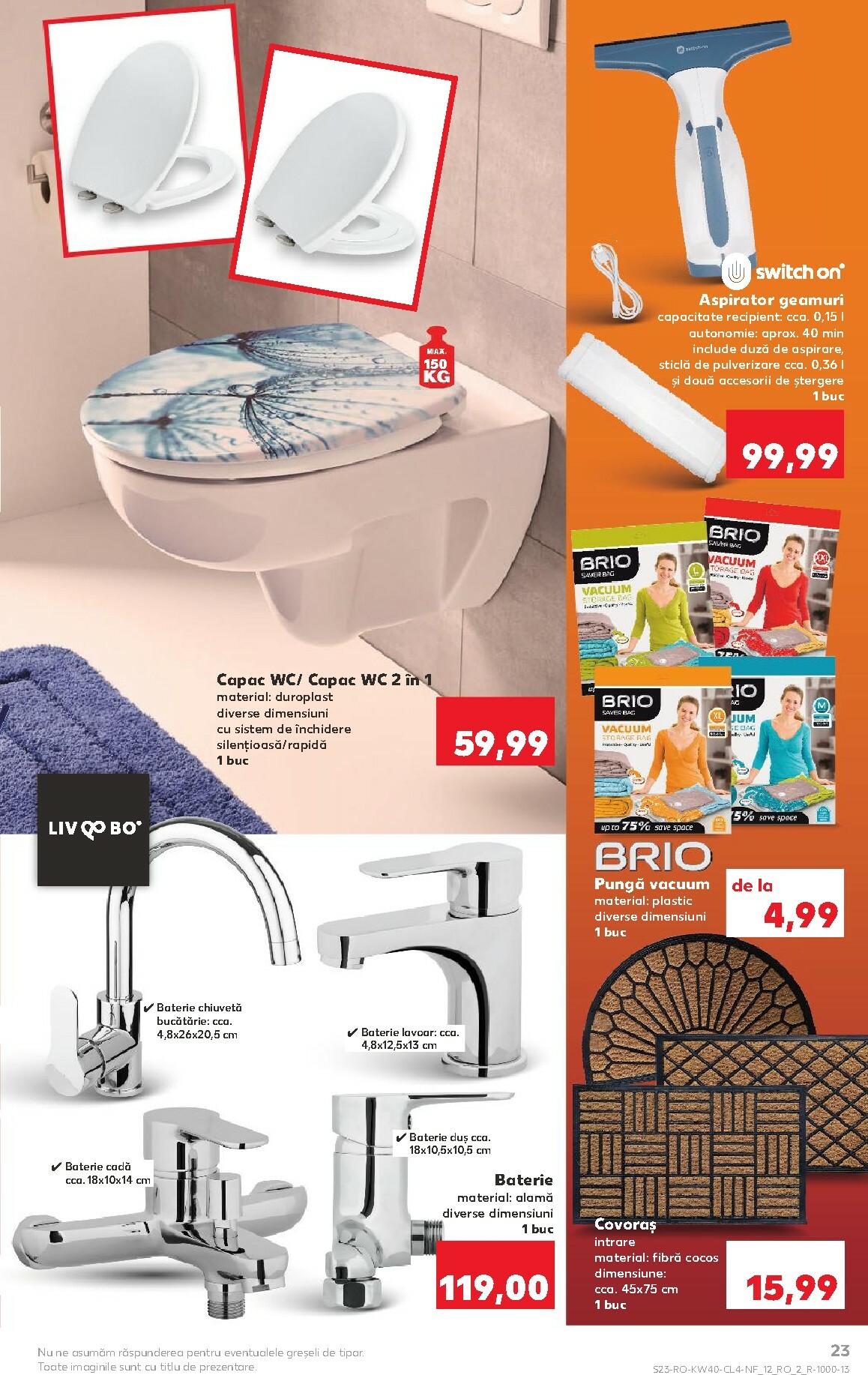 kaufland - Catalog Kaufland - Non food online – oferte valabile din 01.10. - page: 23